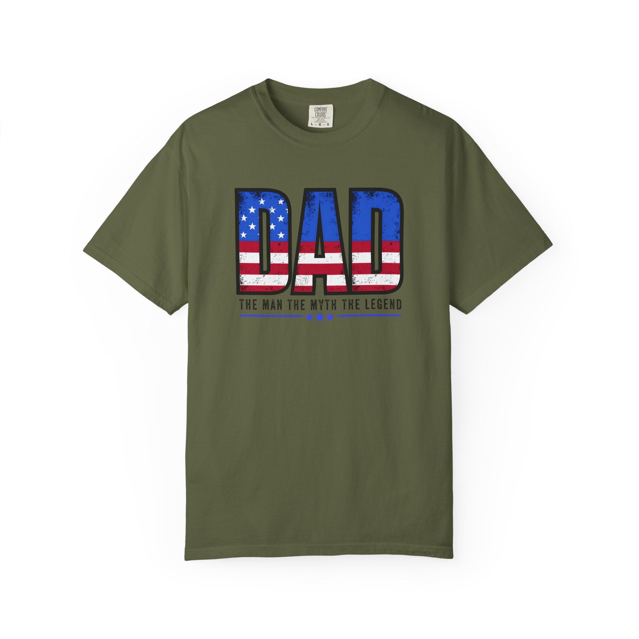 Unisex Garment-Dyed T-shirt Dad the man
