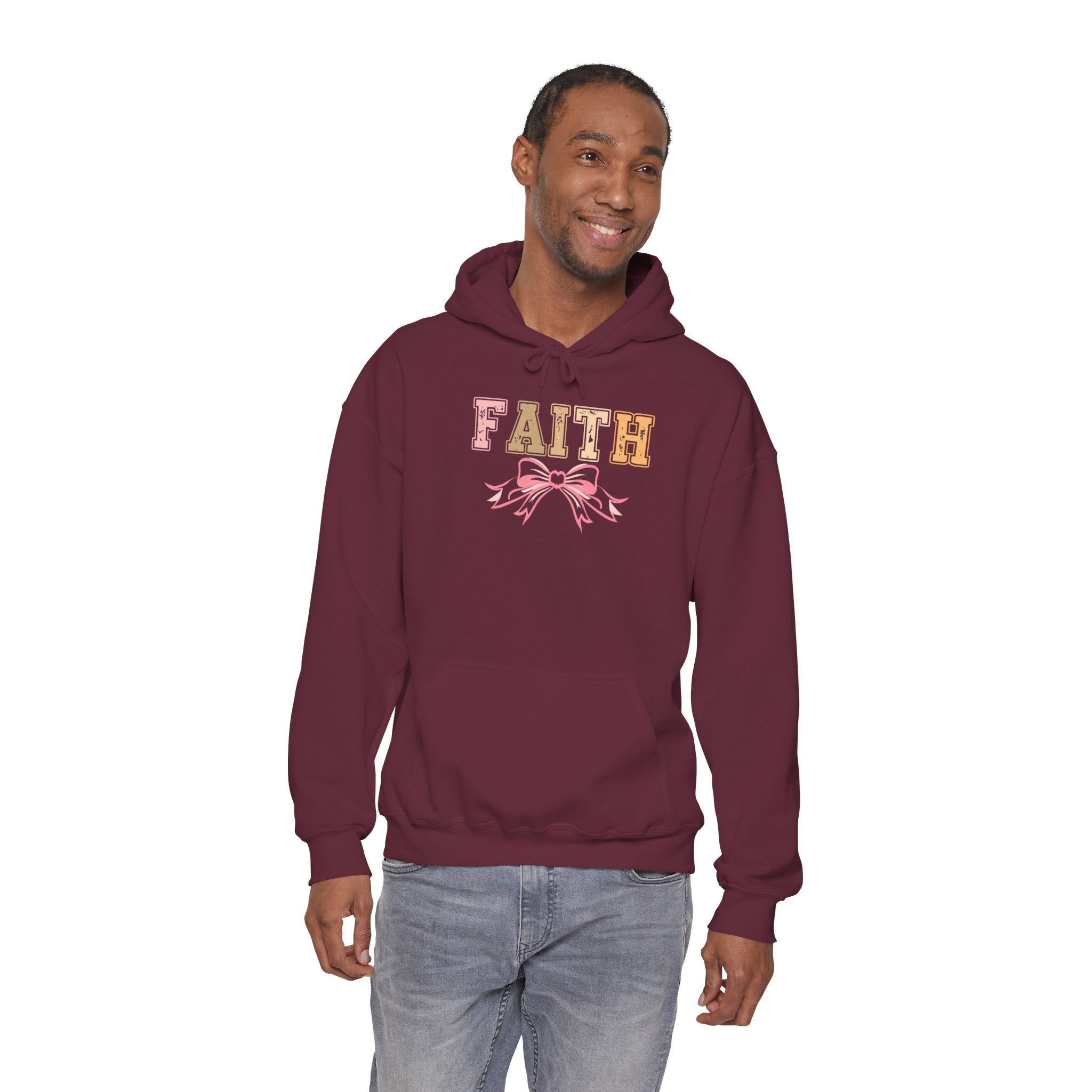 Faith-Inspired Unisex Hoodie – Cozy Spiritual Gift for Her, Everyday Wear, Faith Sweatshirt, Christian Apparel, Inspirational Gift