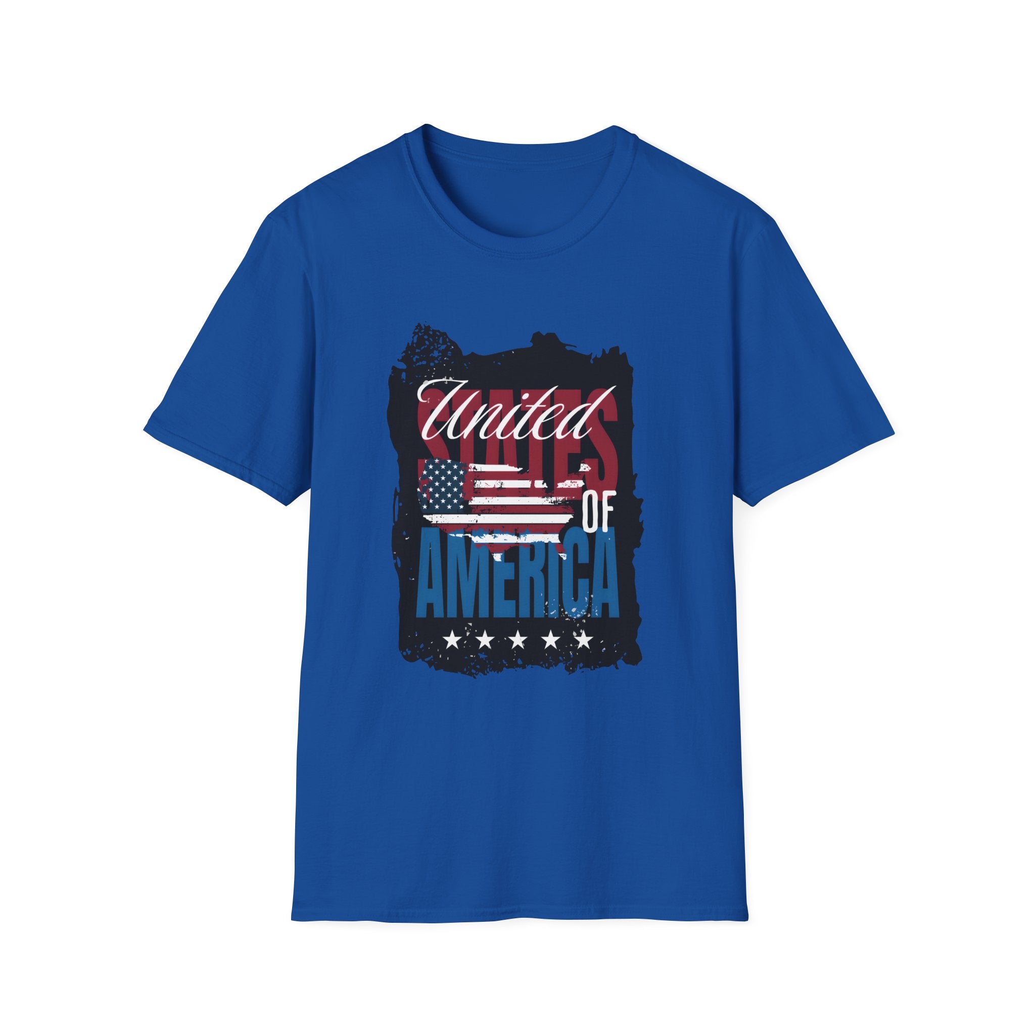 United We Stand T-Shirt — American Flag "United of America" Patriotic Tee for 4th of July