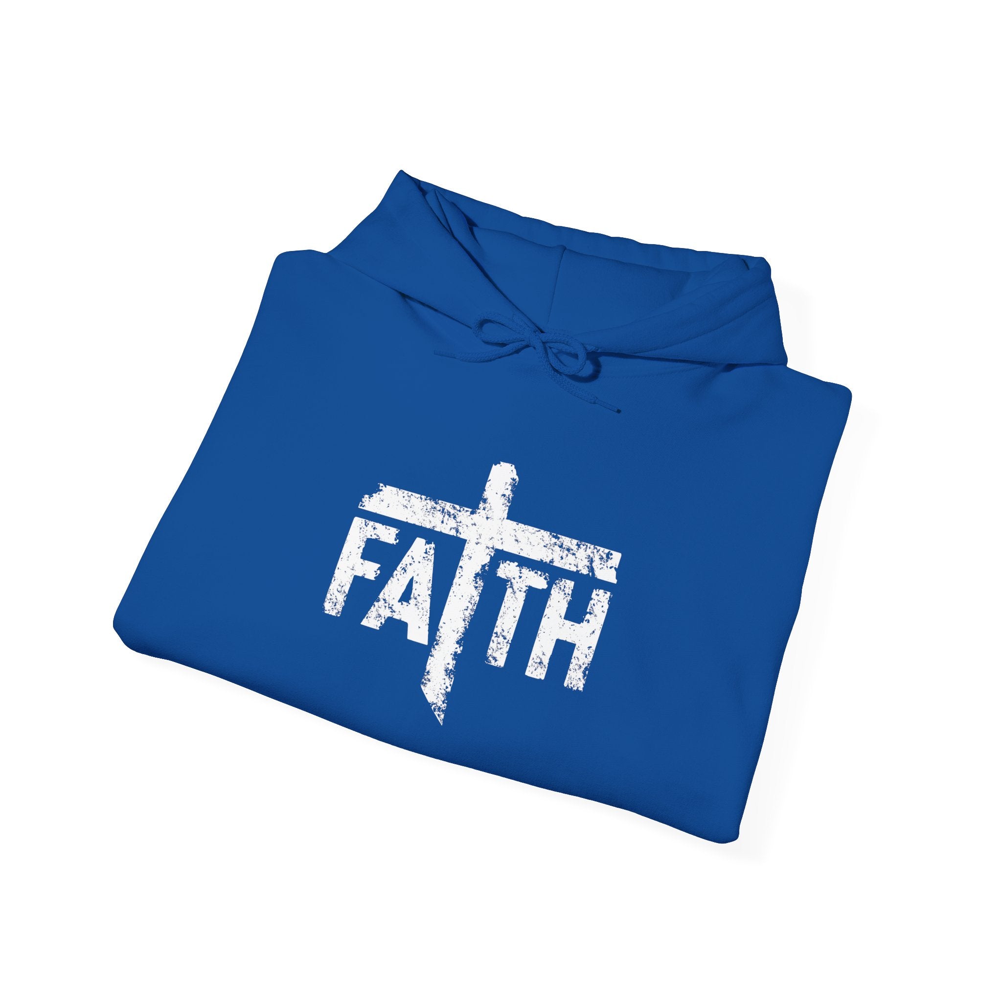Faith Hoodie, Inspirational Sweatshirt for Men and Women, Cozy Pullover for Church, Gifts for Believers, Religious Apparel