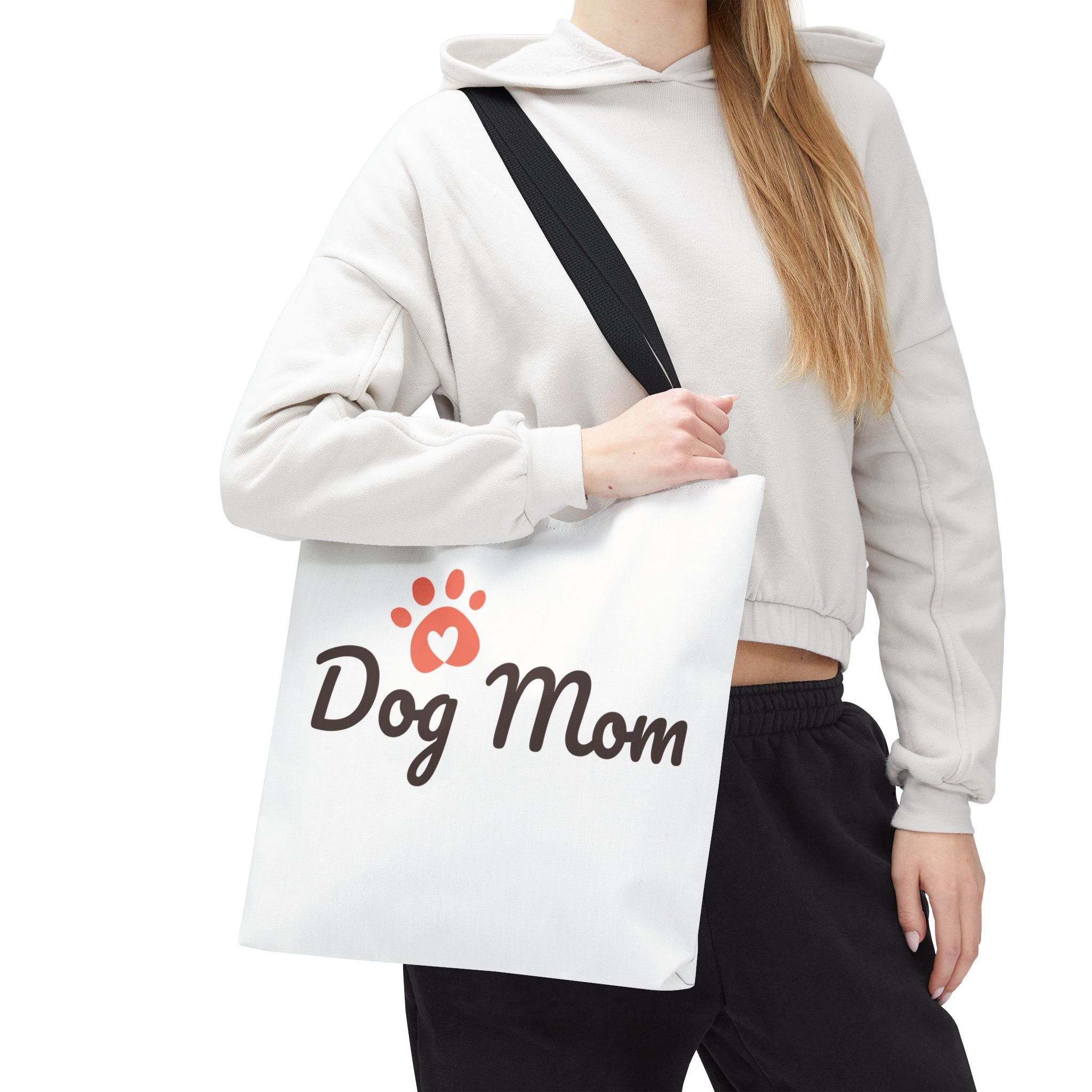 Dog Mom Tote Bag - Perfect for Pet Lovers, Gifts for Pet Moms, Dog Themed Accessories, Everyday Use, Sustainable Fashion