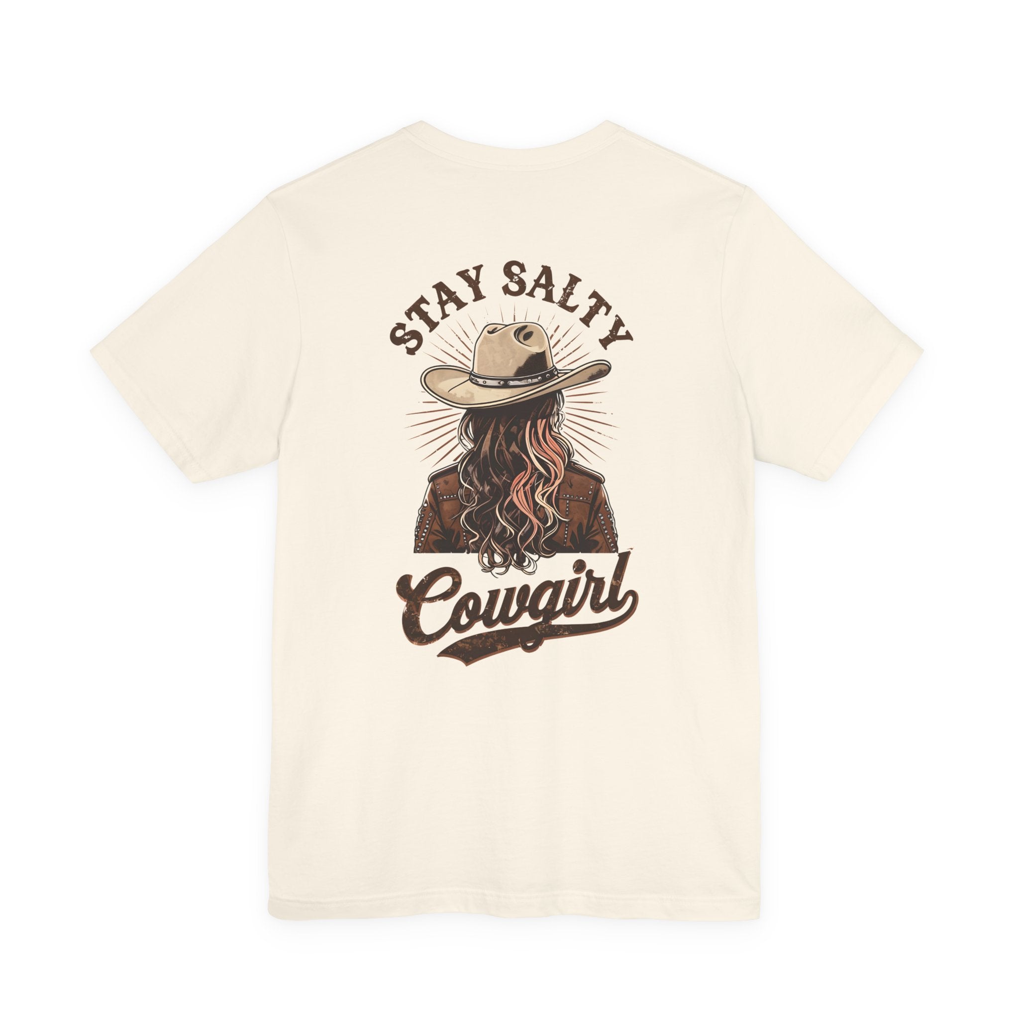 Stay Salty Cowgirl T-Shirt — Western Cowgirl Graphic Tee
