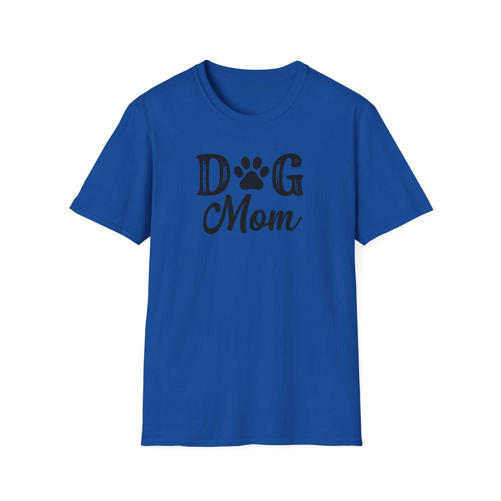 Dog Mom Unisex Softstyle T-Shirt - Comfy Pet Lover Tee