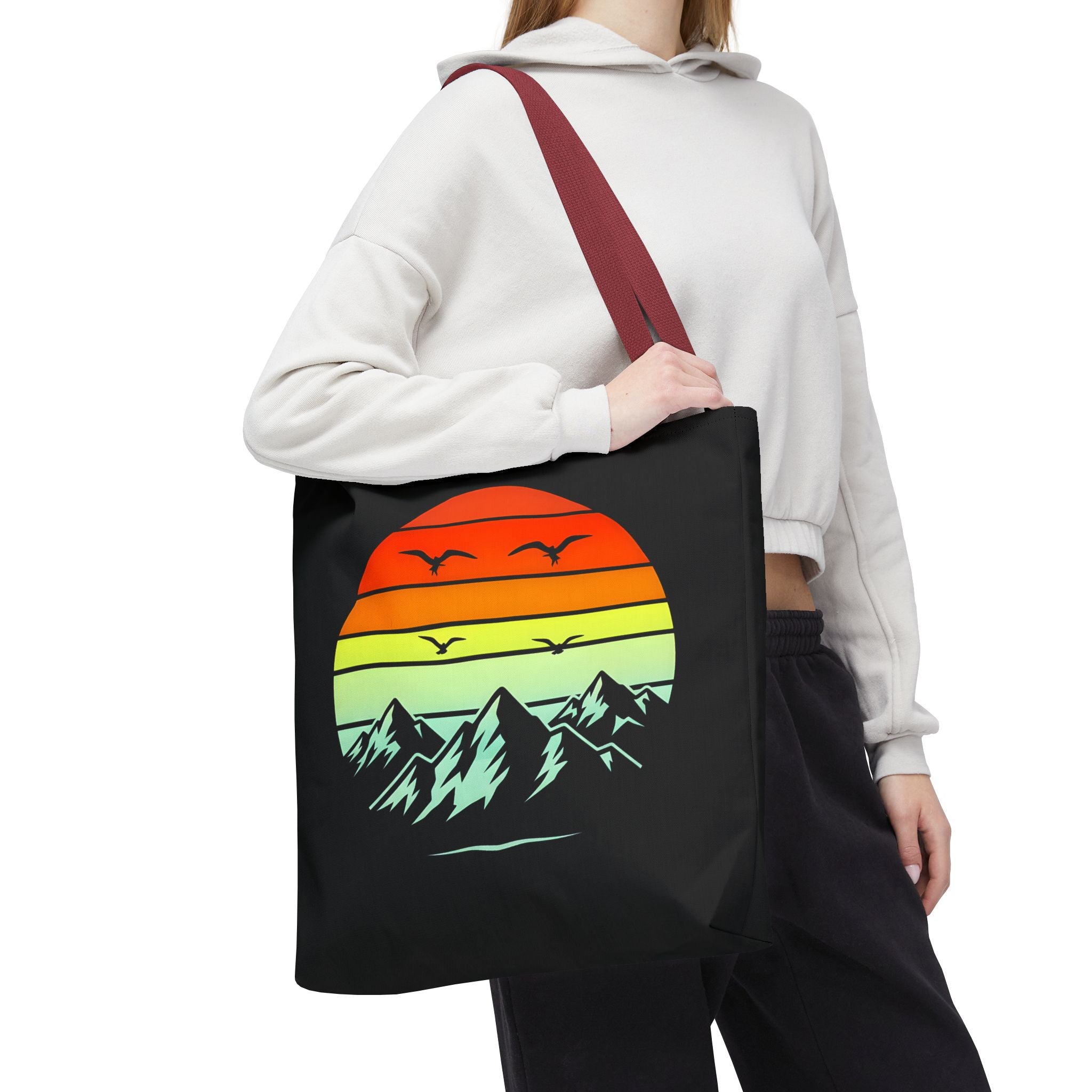 Sunset Mountain Tote Bag