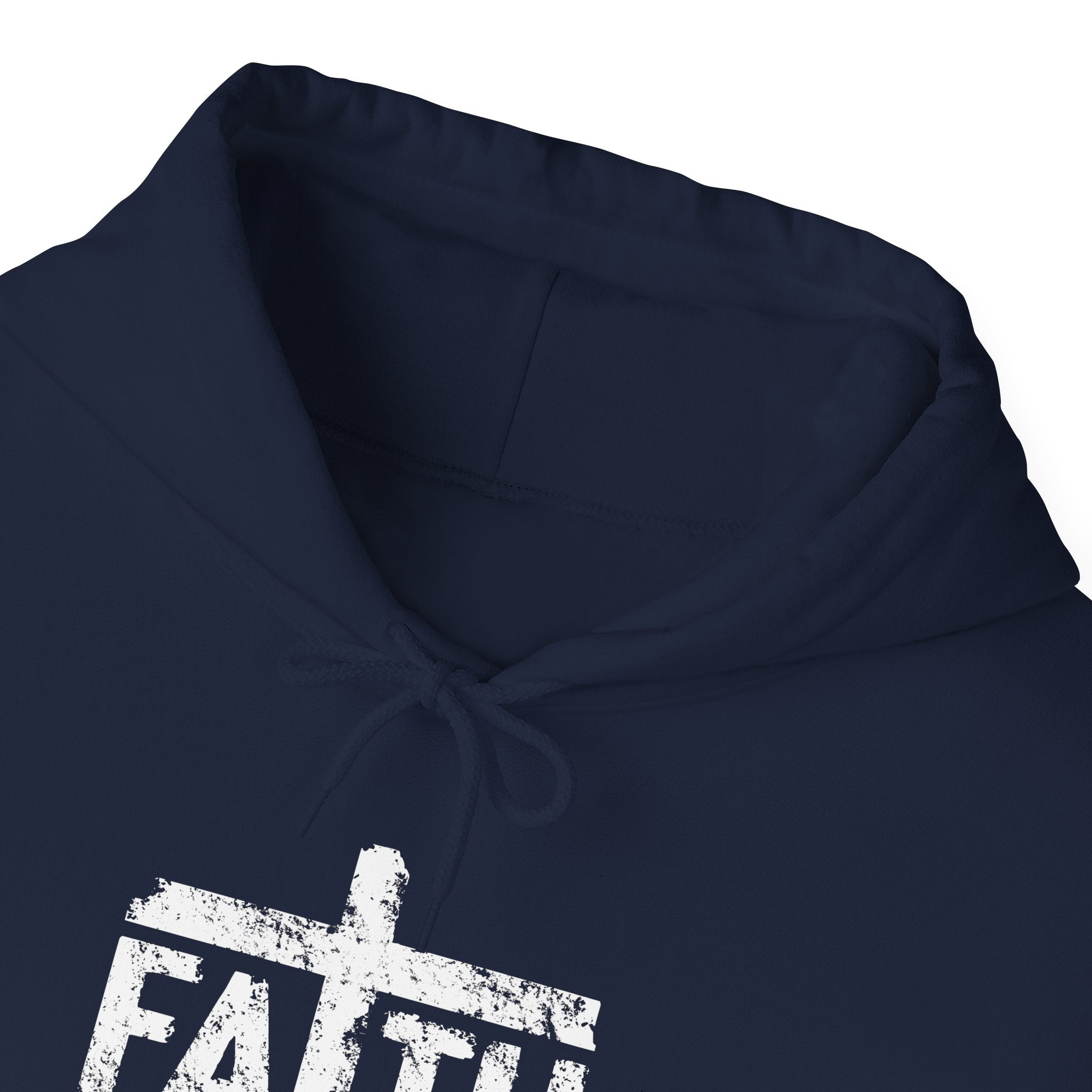 Faith Hoodie, Inspirational Sweatshirt for Men and Women, Cozy Pullover for Church, Gifts for Believers, Religious Apparel