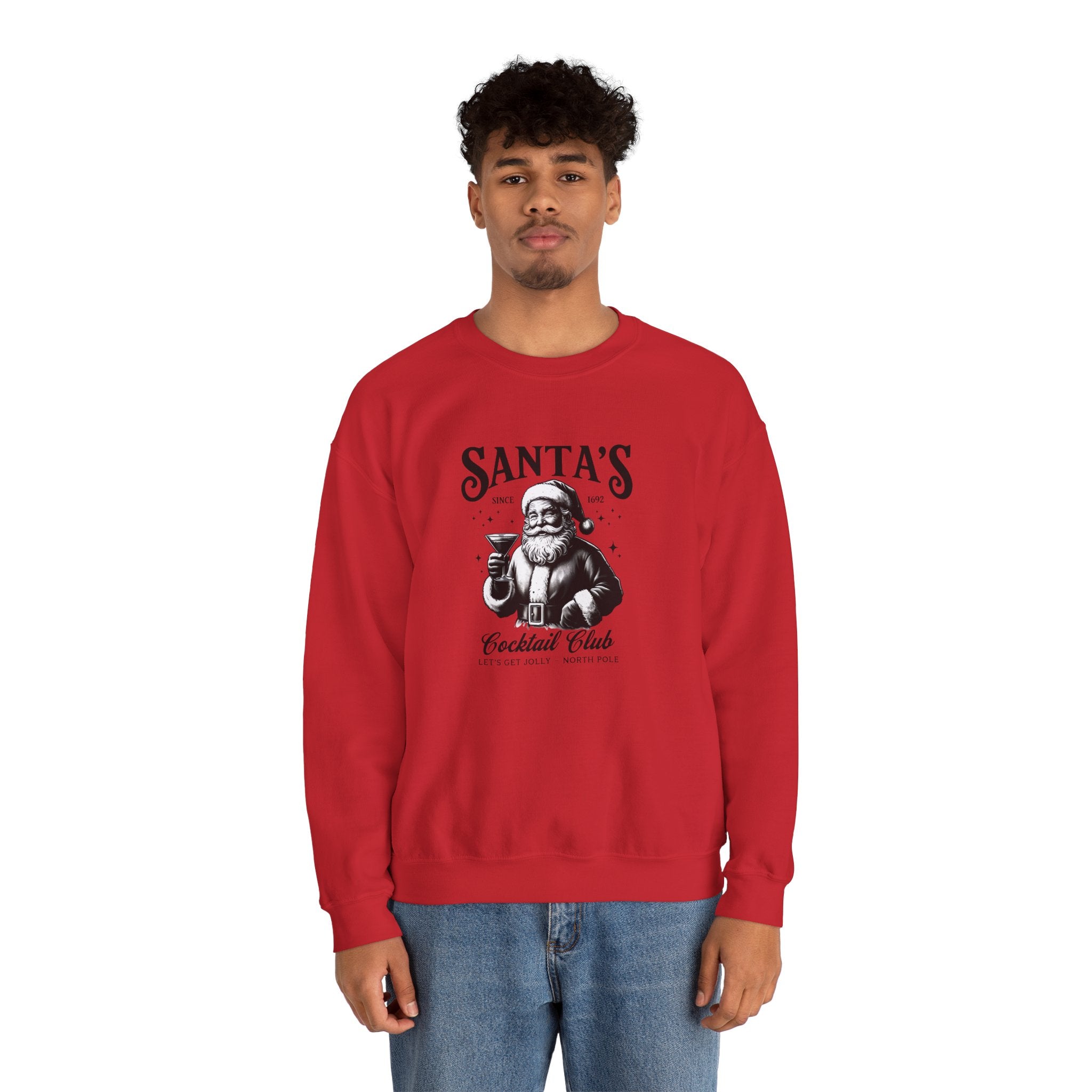 Santa's Cocktail Club Sweatshirt