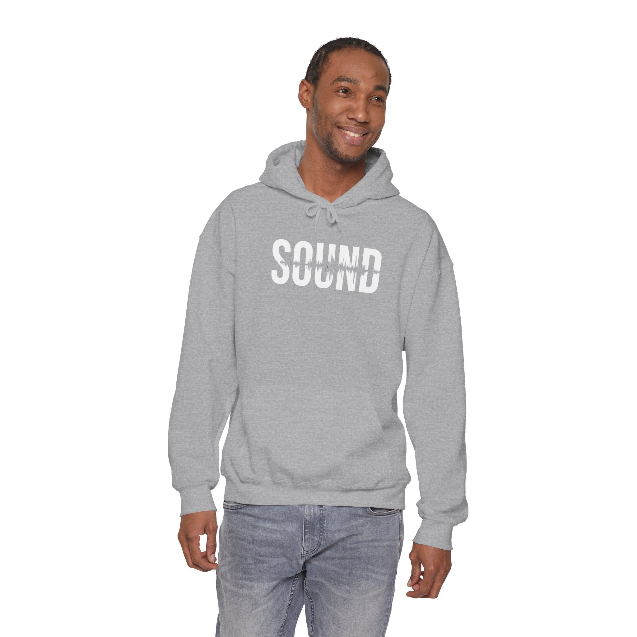 Sound Hoodie for Music Lovers - Cozy Unisex Heavy Blend Sweatshirt