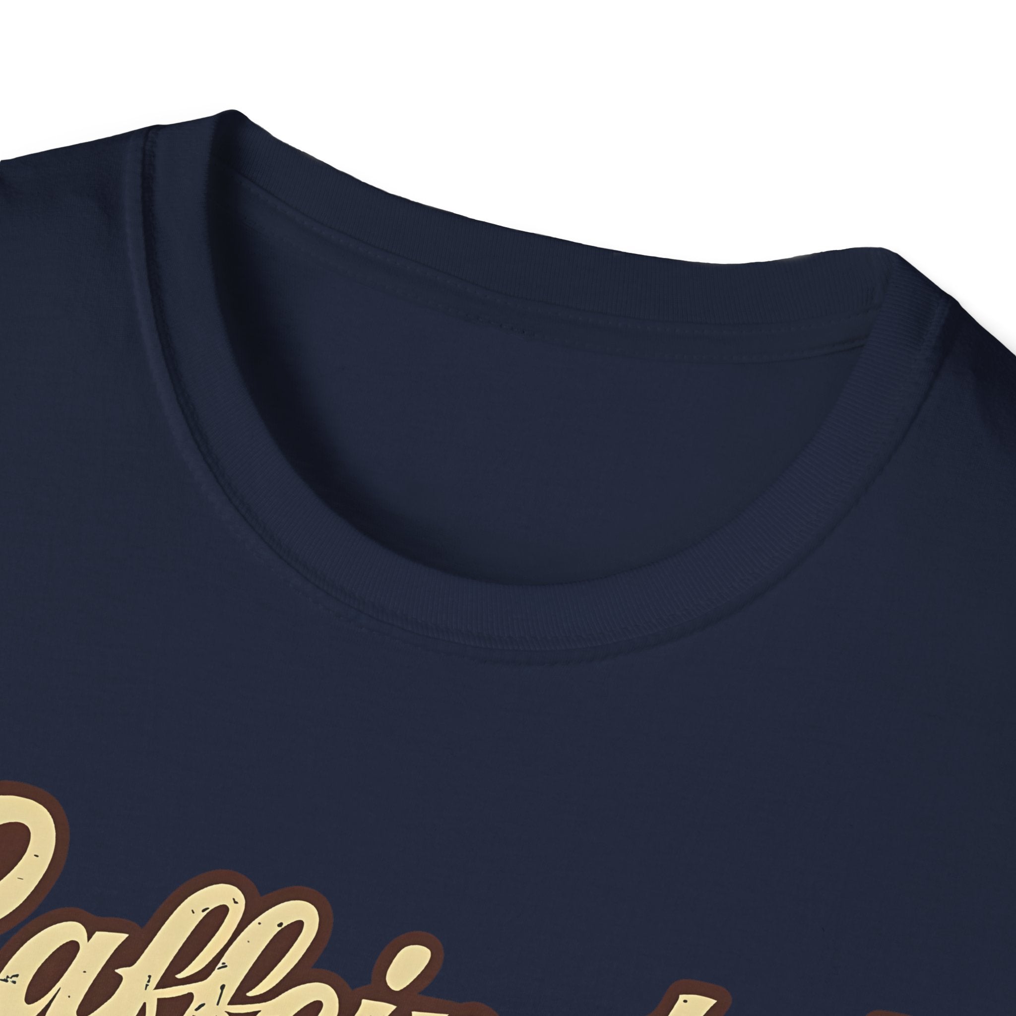 Caffeinated Retro Unisex Softstyle T-Shirt