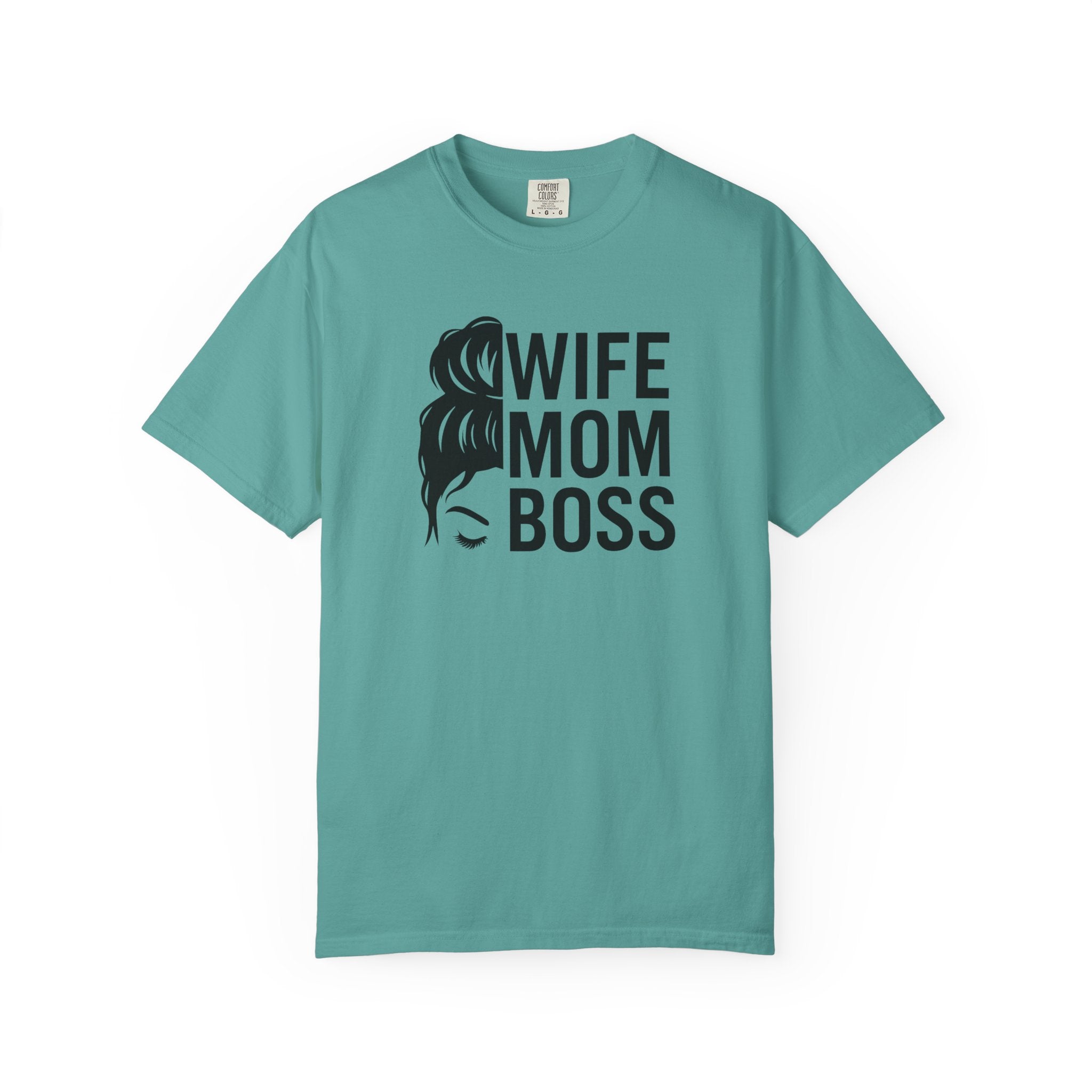 Wife Mom Boss T-Shirt, Unisex Tee for Moms, Gift for New Moms, Casual Outfit, Mother's Day Gift