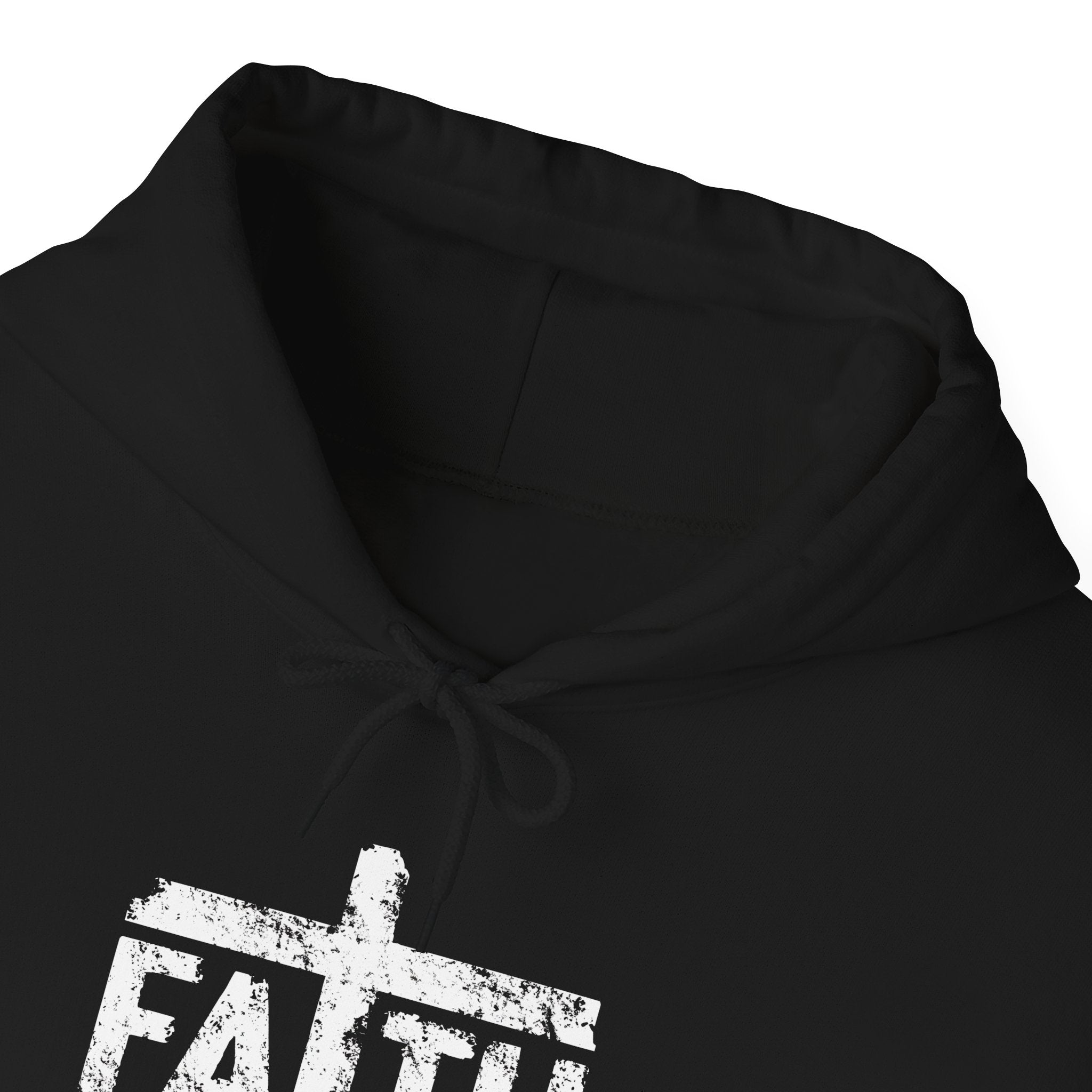 Faith Hoodie, Inspirational Sweatshirt for Men and Women, Cozy Pullover for Church, Gifts for Believers, Religious Apparel