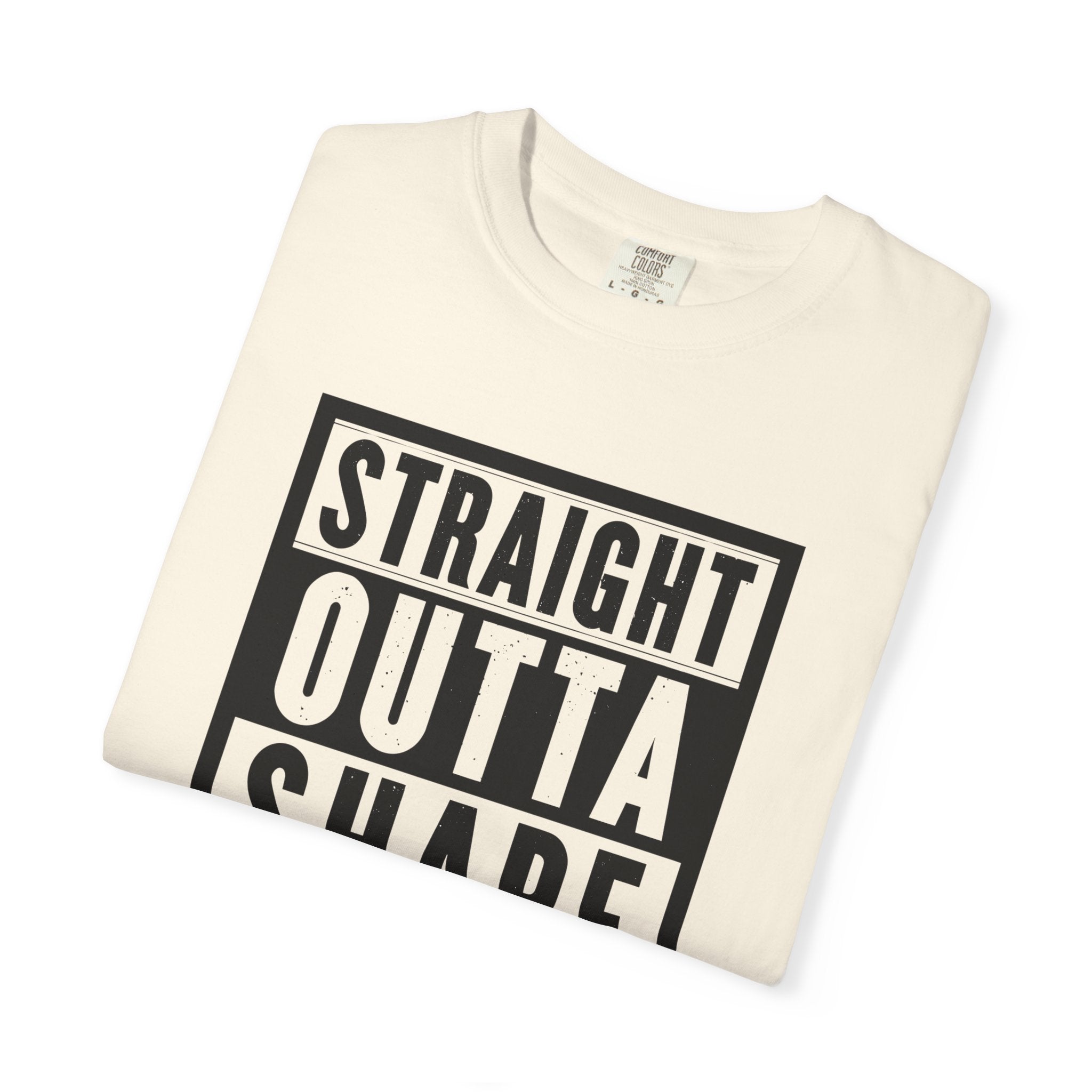 Shape Distorted Unisex Garment-Dyed T-shirt