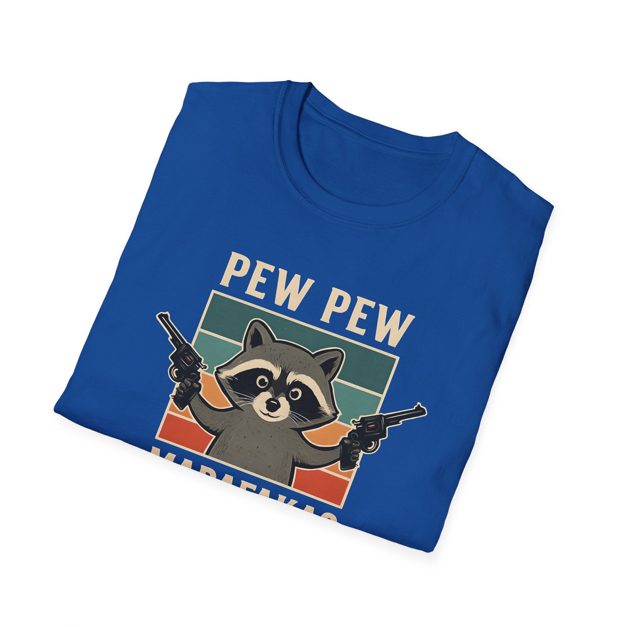 Pew Pew Raccoon Unisex T-Shirt