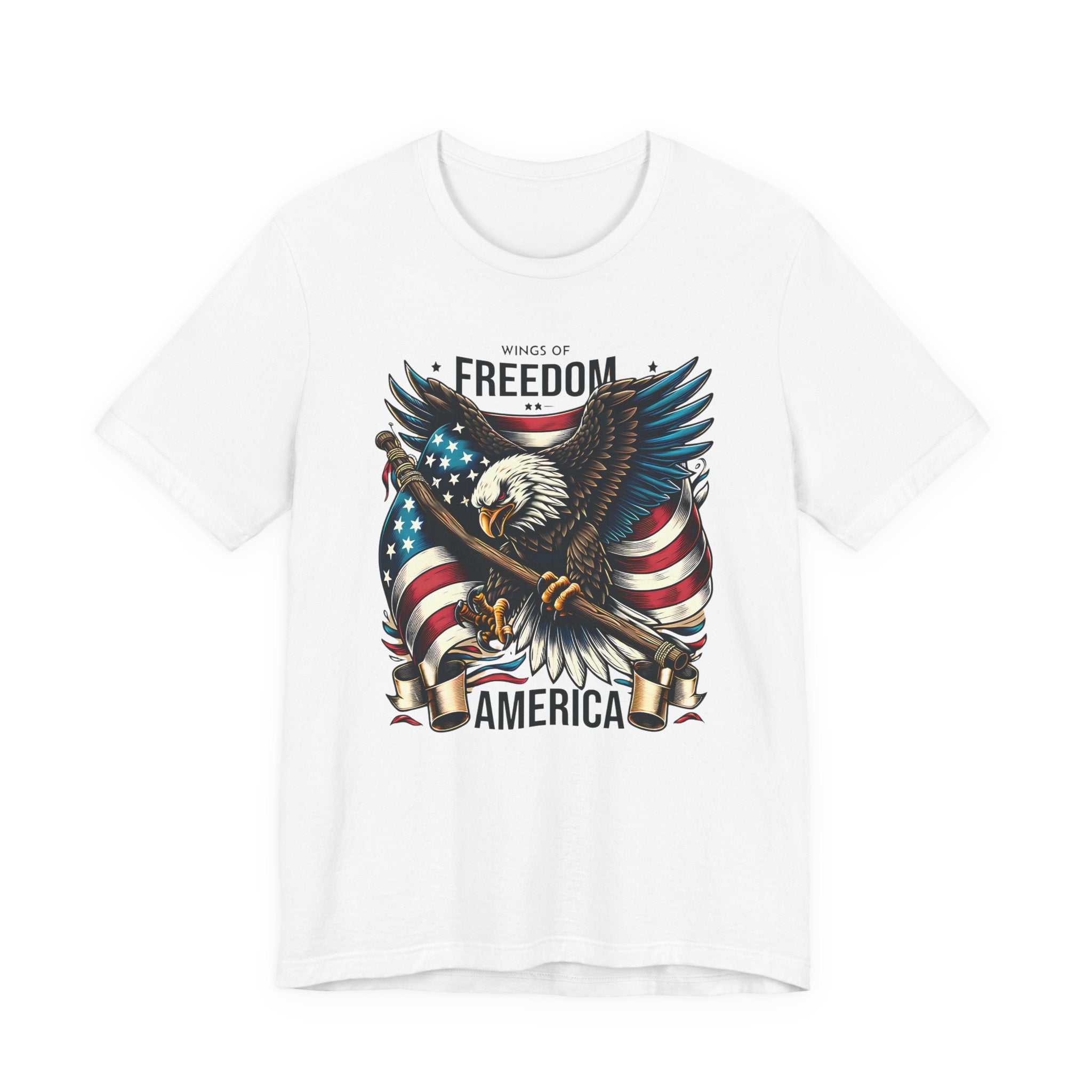 Patriotic Eagle T-Shirt – Freedom America Graphic Tee