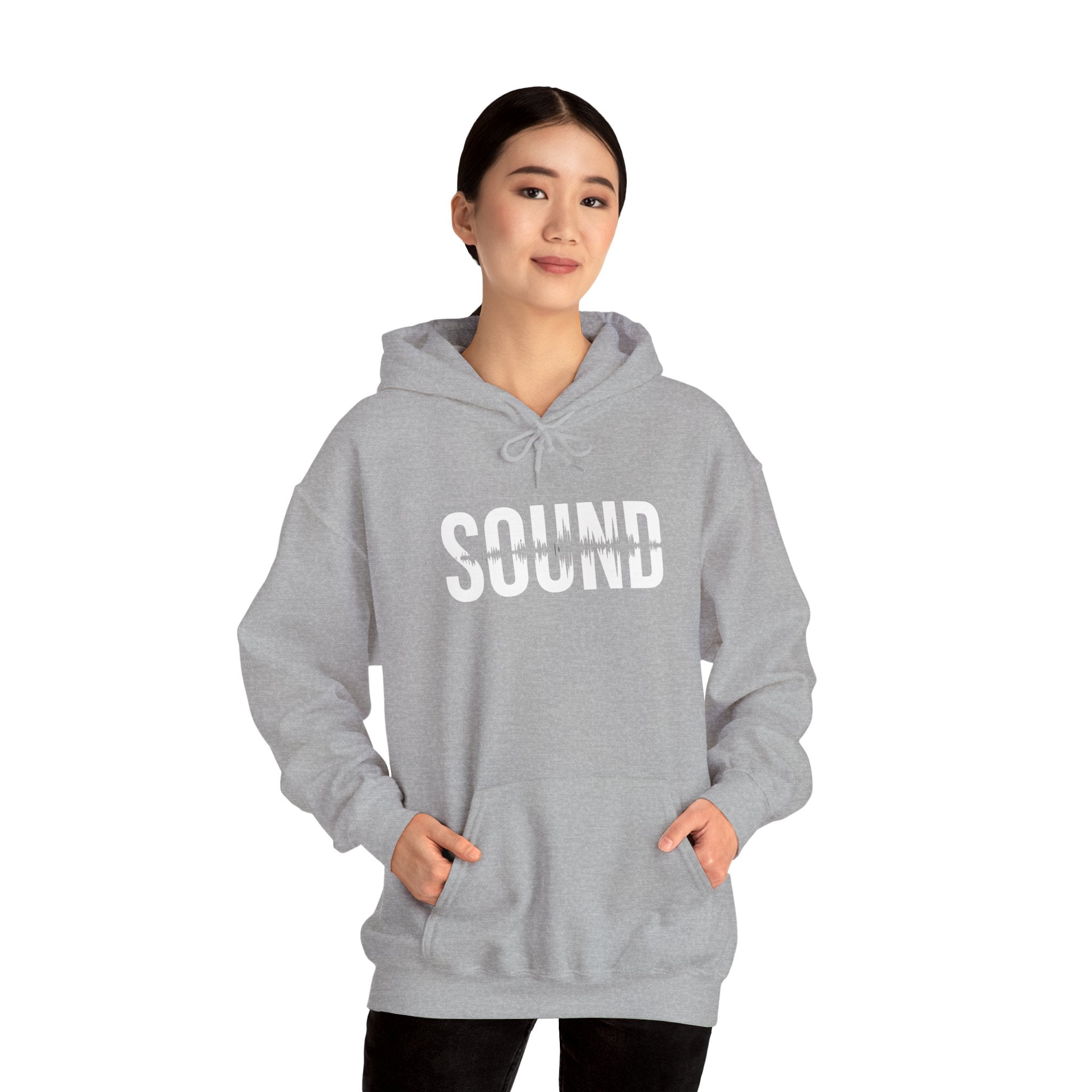 Sound Hoodie for Music Lovers - Cozy Unisex Heavy Blend Sweatshirt