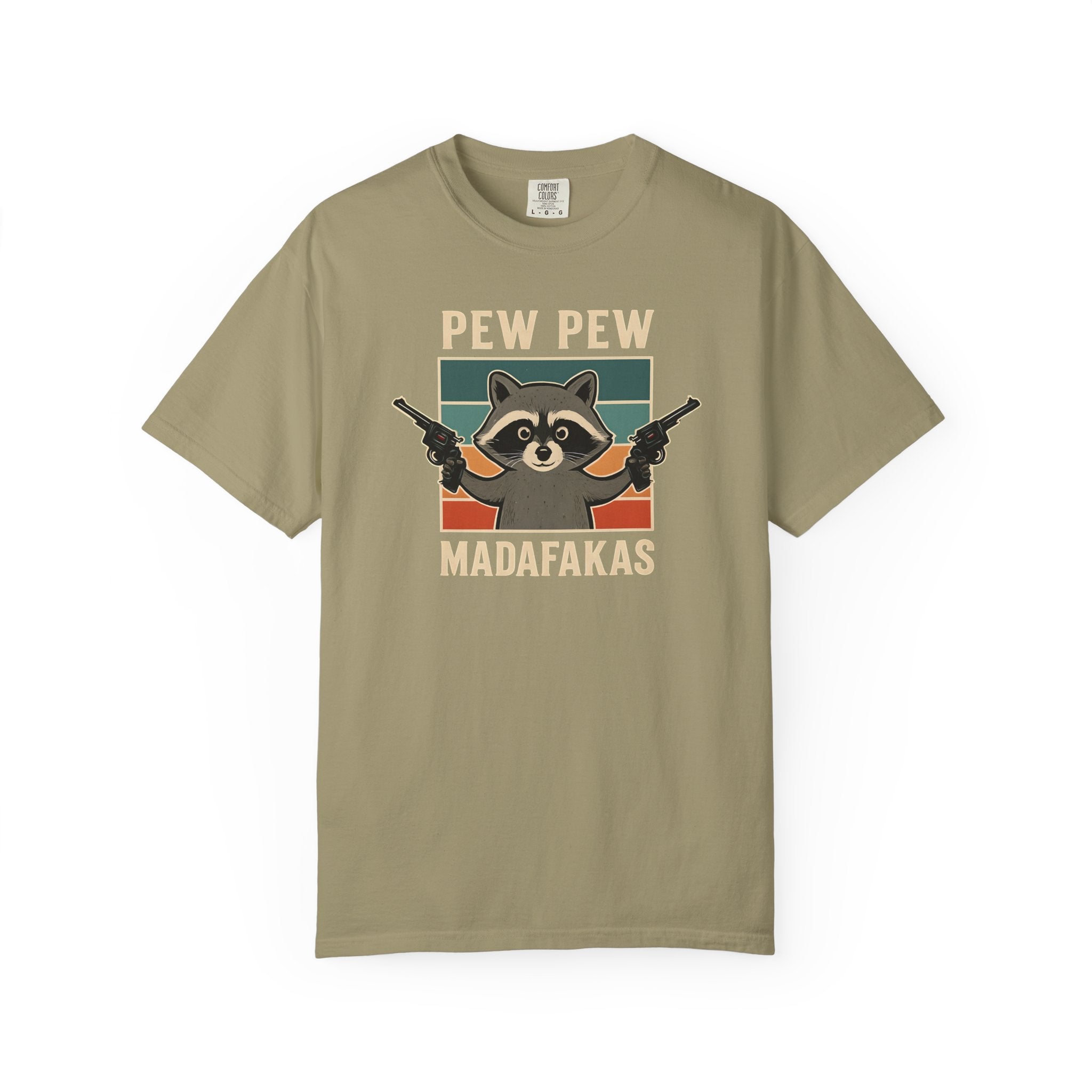 Pew Pew MafaFakas T-Shirt - Fun Unisex Garment-Dyed Tee