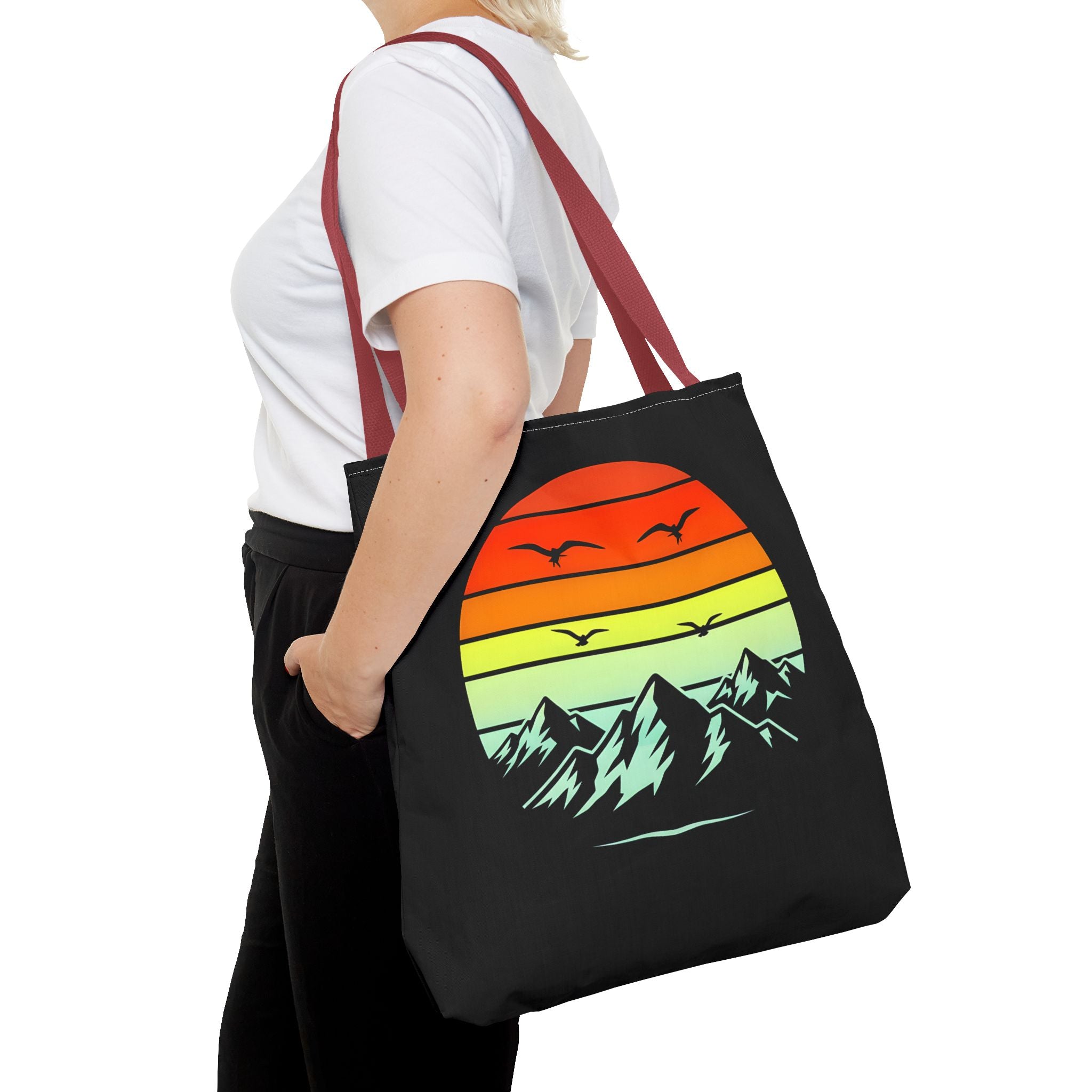 Sunset Mountain Tote Bag
