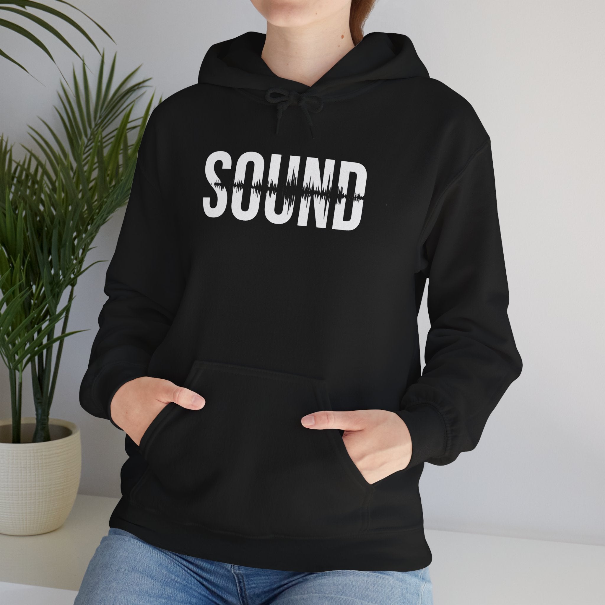 Sound Hoodie for Music Lovers - Cozy Unisex Heavy Blend Sweatshirt