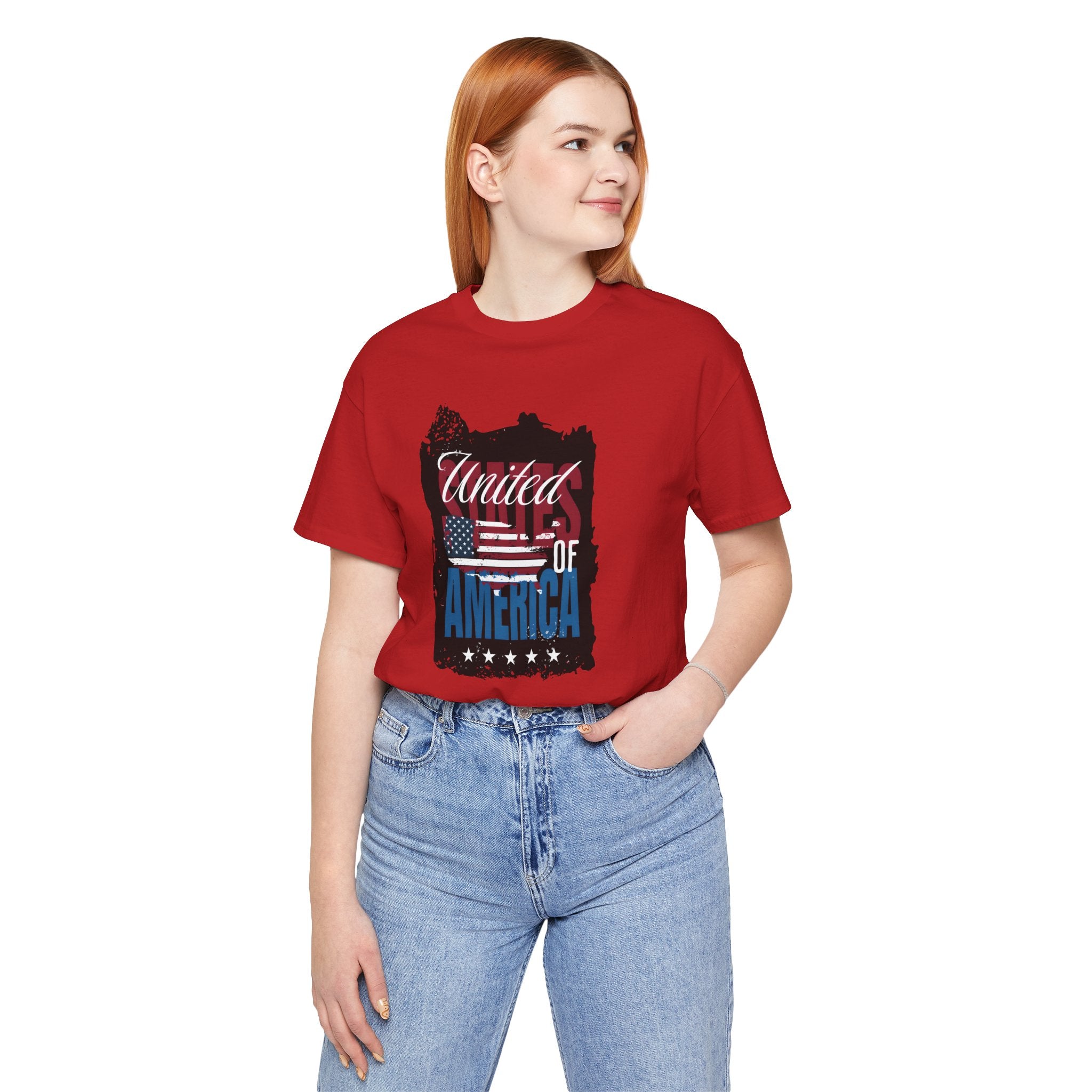United of America Flag T-Shirt — Patriotic USA Graphic Tee