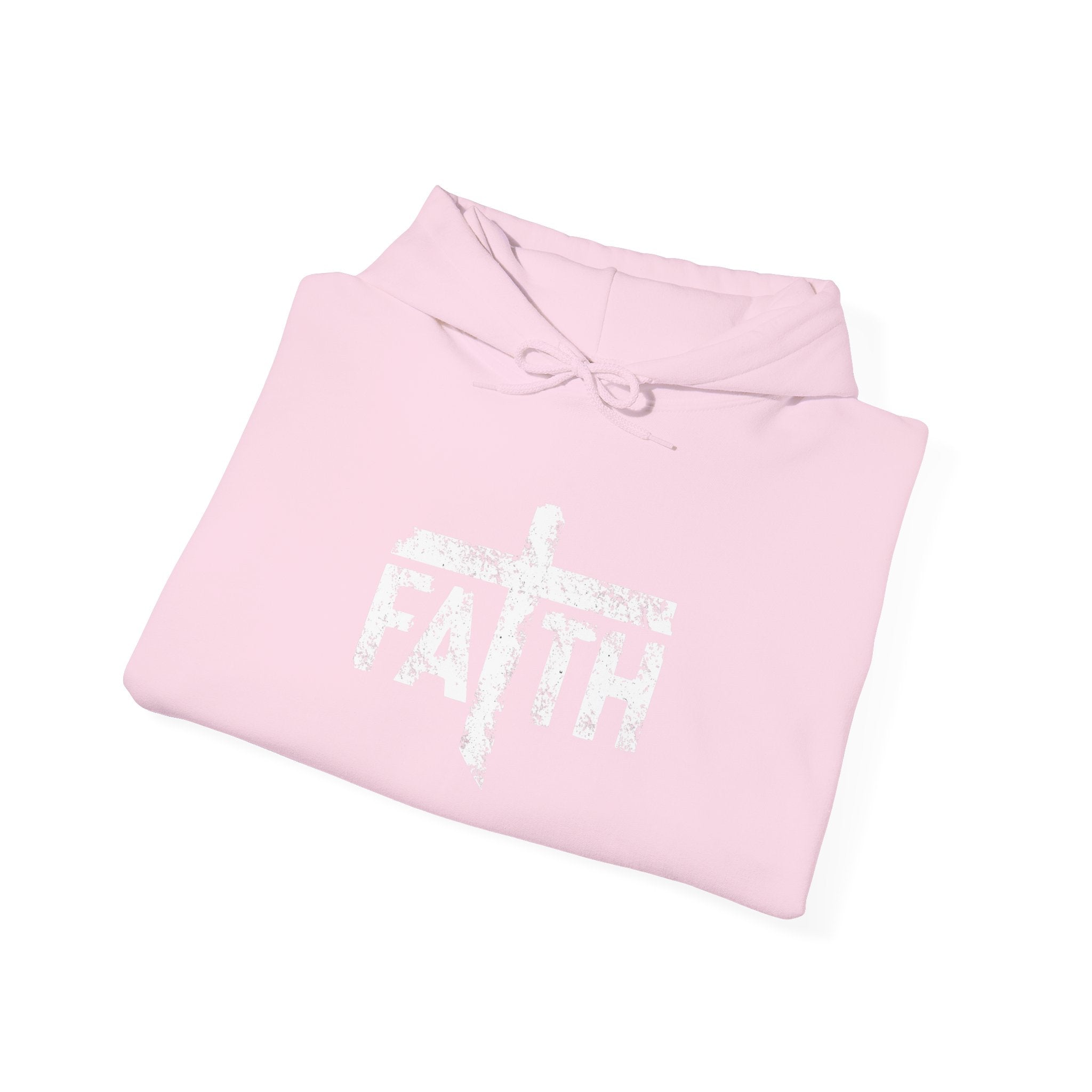 Faith Hoodie, Inspirational Sweatshirt for Men and Women, Cozy Pullover for Church, Gifts for Believers, Religious Apparel