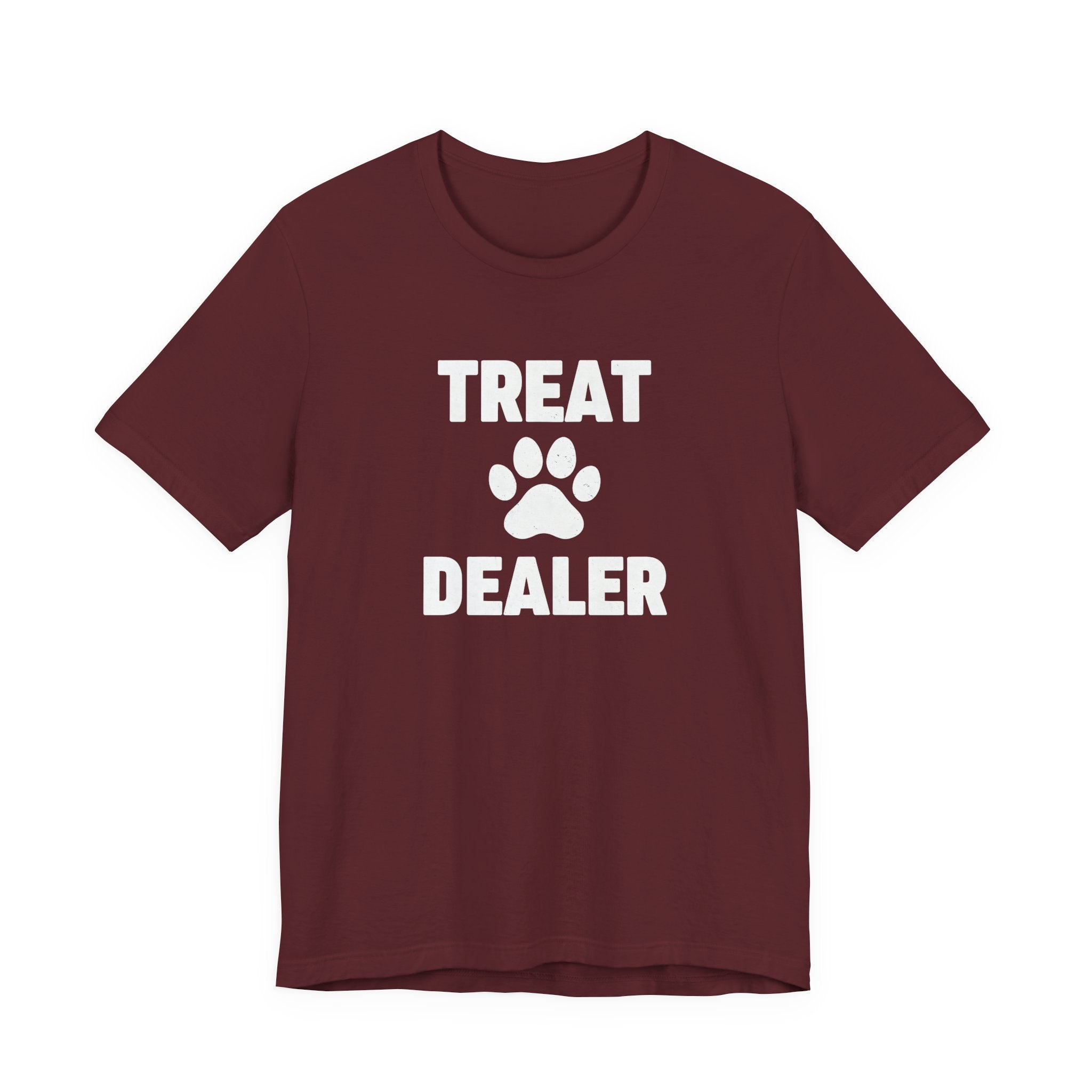 Treat Dealer T-Shirt — Funny Paw Print Tee for Dog Lovers