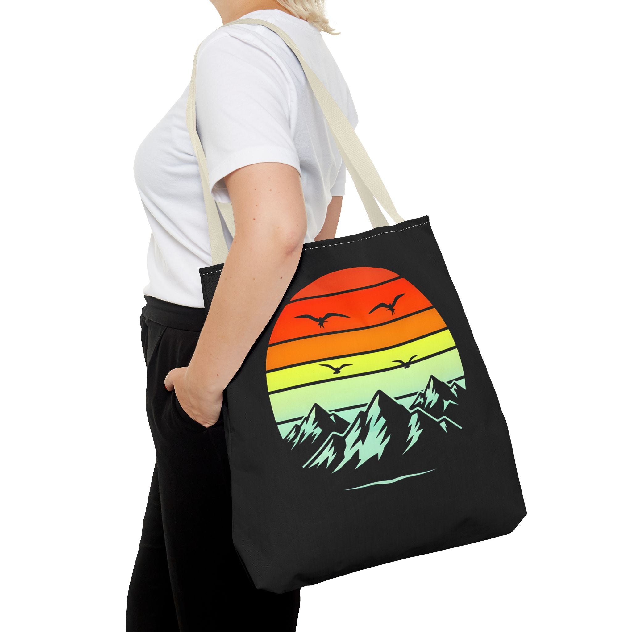Sunset Mountain Tote Bag