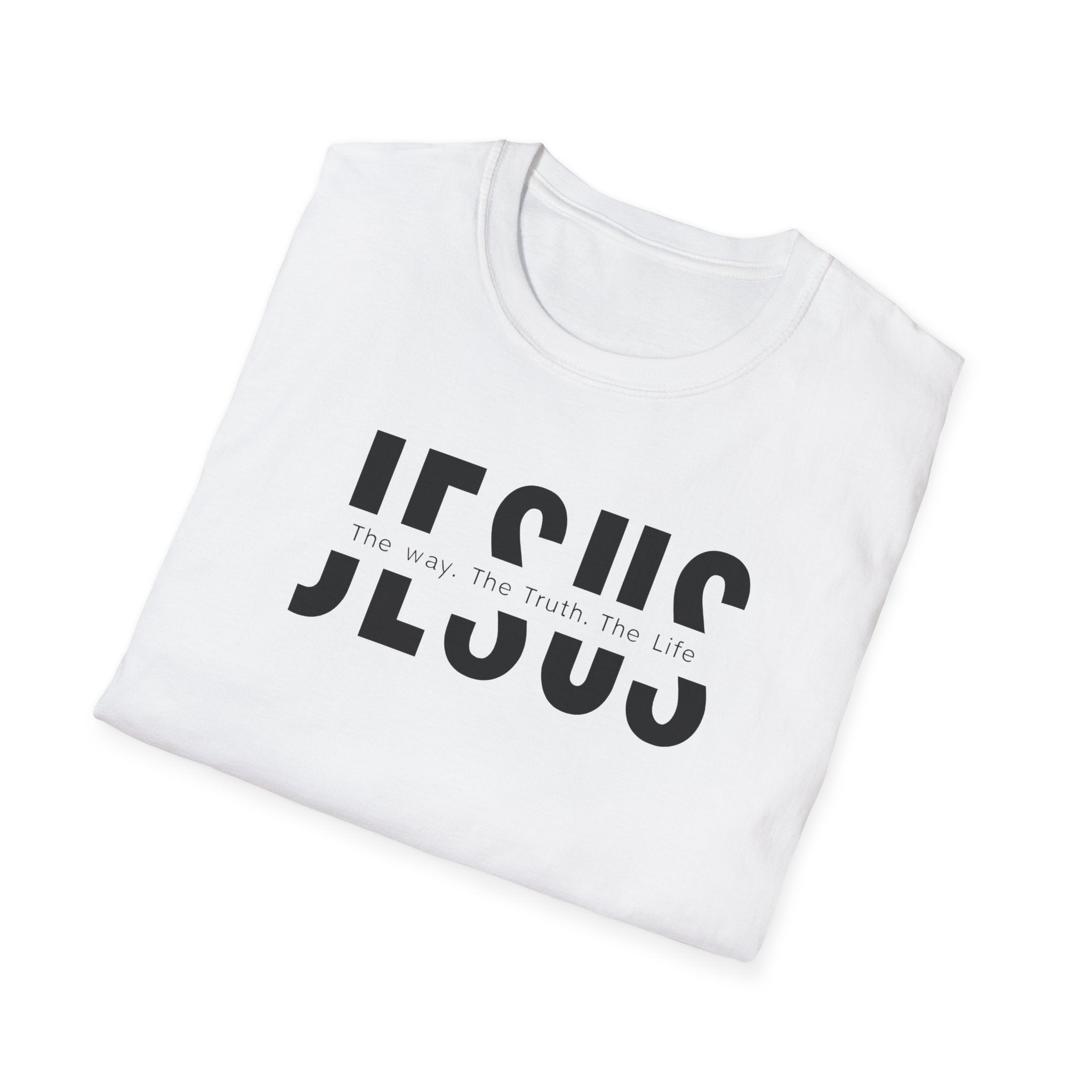 Faith-Inspired Unisex Softstyle T-Shirt, Christian Shirt, Inspirational Gift, Casual Wear, Everyday Comfort, Jesus Tee