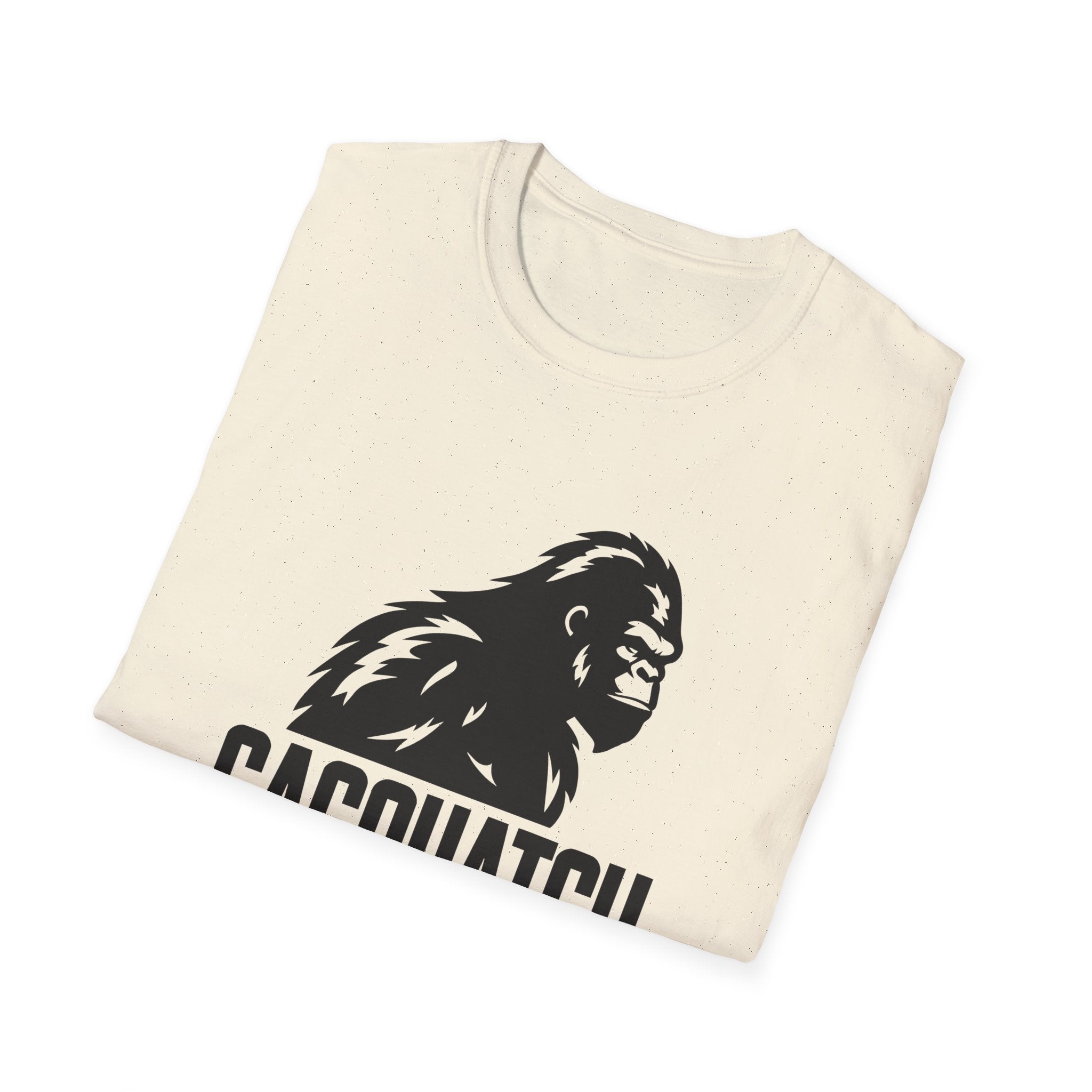 Sasquatch Graphic T-Shirt — Bigfoot Logo Tee for Outdoors & Cryptid Fans