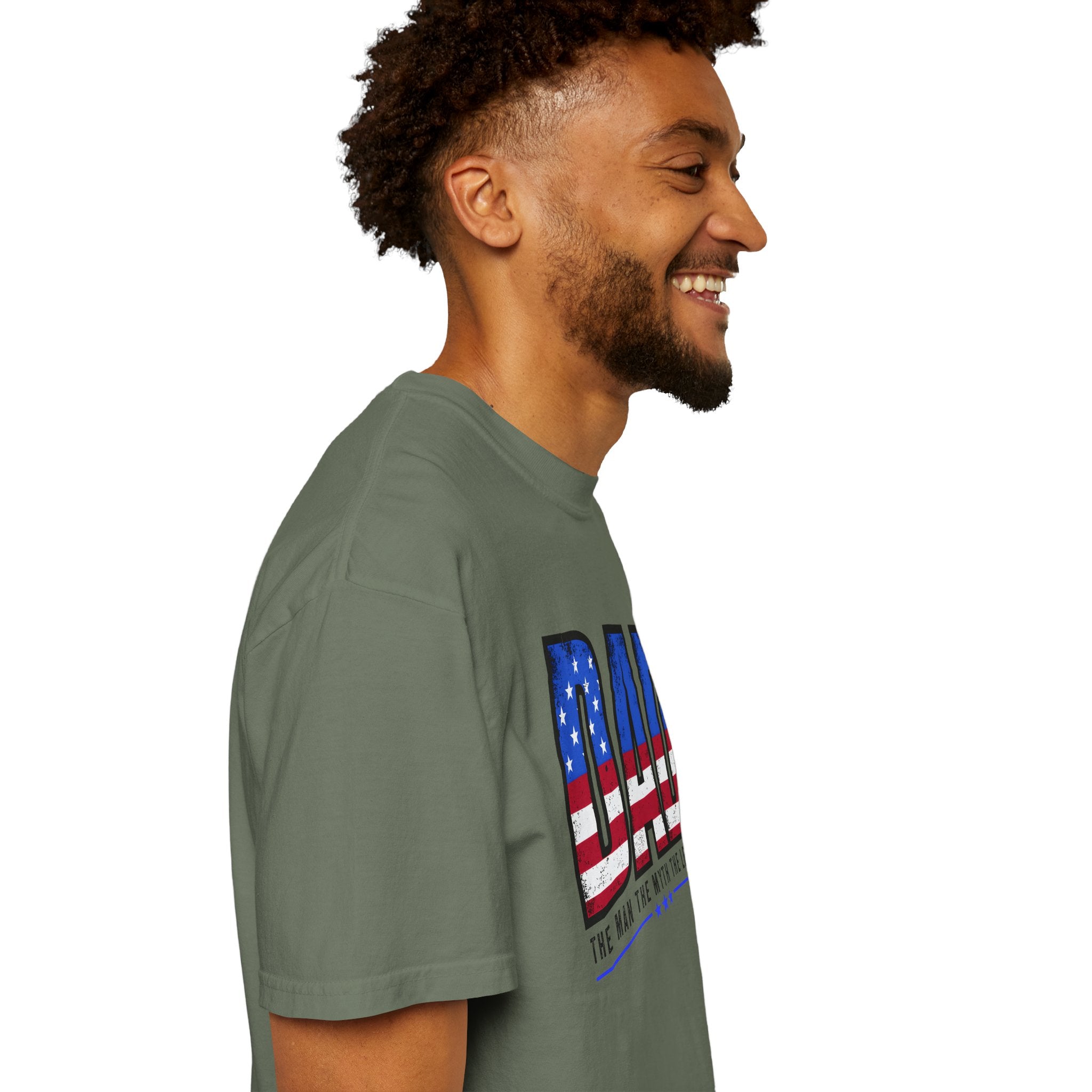 Unisex Garment-Dyed T-shirt Dad the man