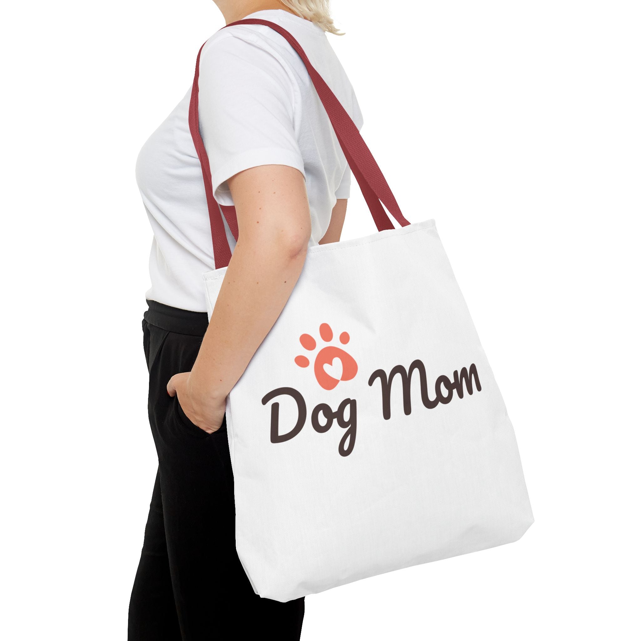 Dog Mom Tote Bag - Perfect for Pet Lovers, Gifts for Pet Moms, Dog Themed Accessories, Everyday Use, Sustainable Fashion
