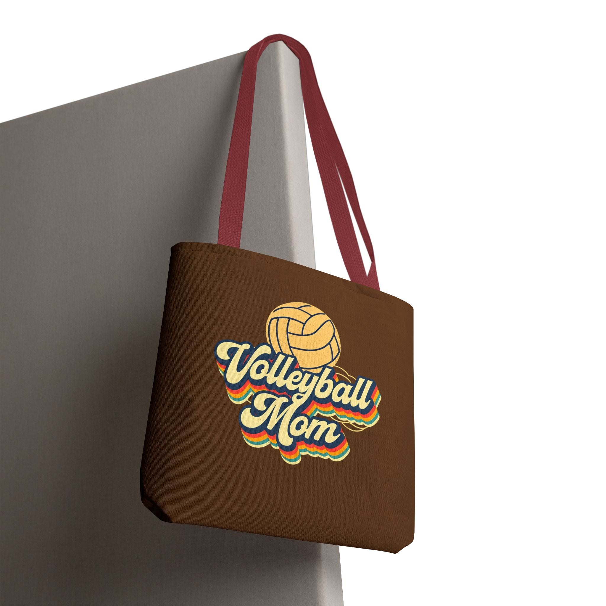 Volleyball Mom Tote Bag - Sports Mom Gift for Volleyball Matches and Games