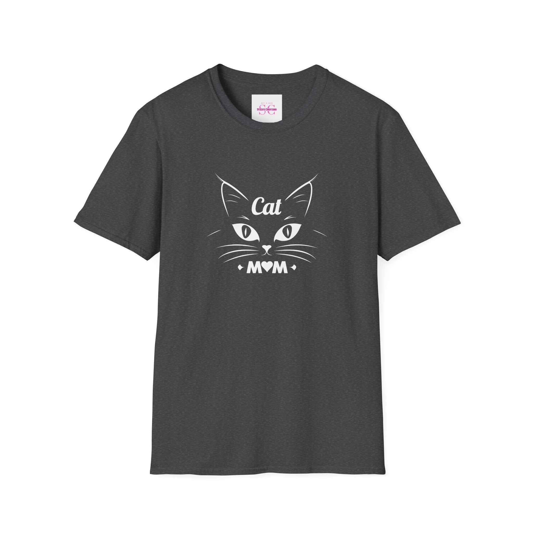 Cat Mom T-Shirt, Cute Cat Lover Tee, Purr-fect Gift for Cat Owners, Animal Lover Apparel, Pet Mom Shirt