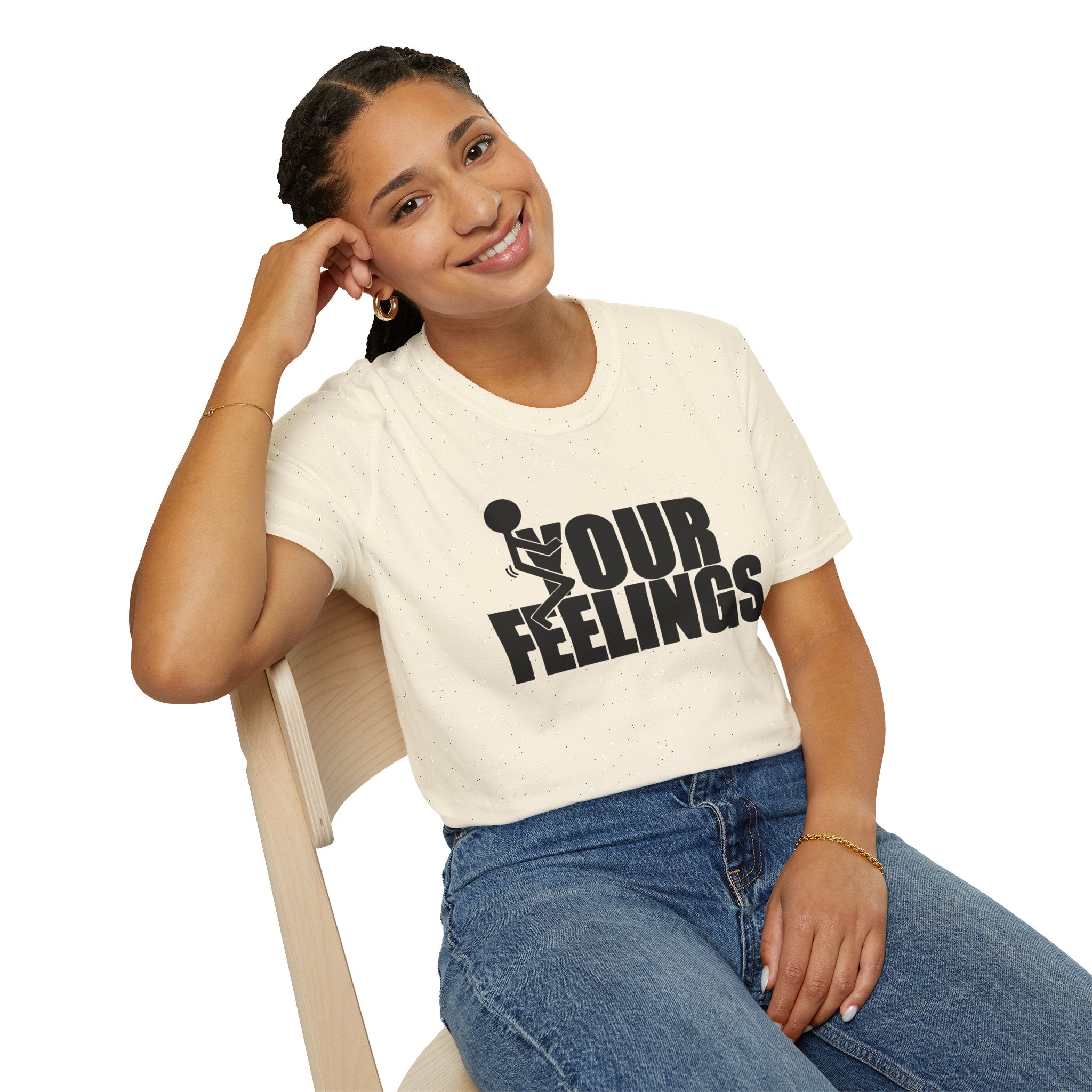 Emotional Expressive Tee - Unisex Softstyle T-Shirt, Our Feelings Shirt, Casual Wear, Gift for Friends, Mood Shirt, Everyday Humor