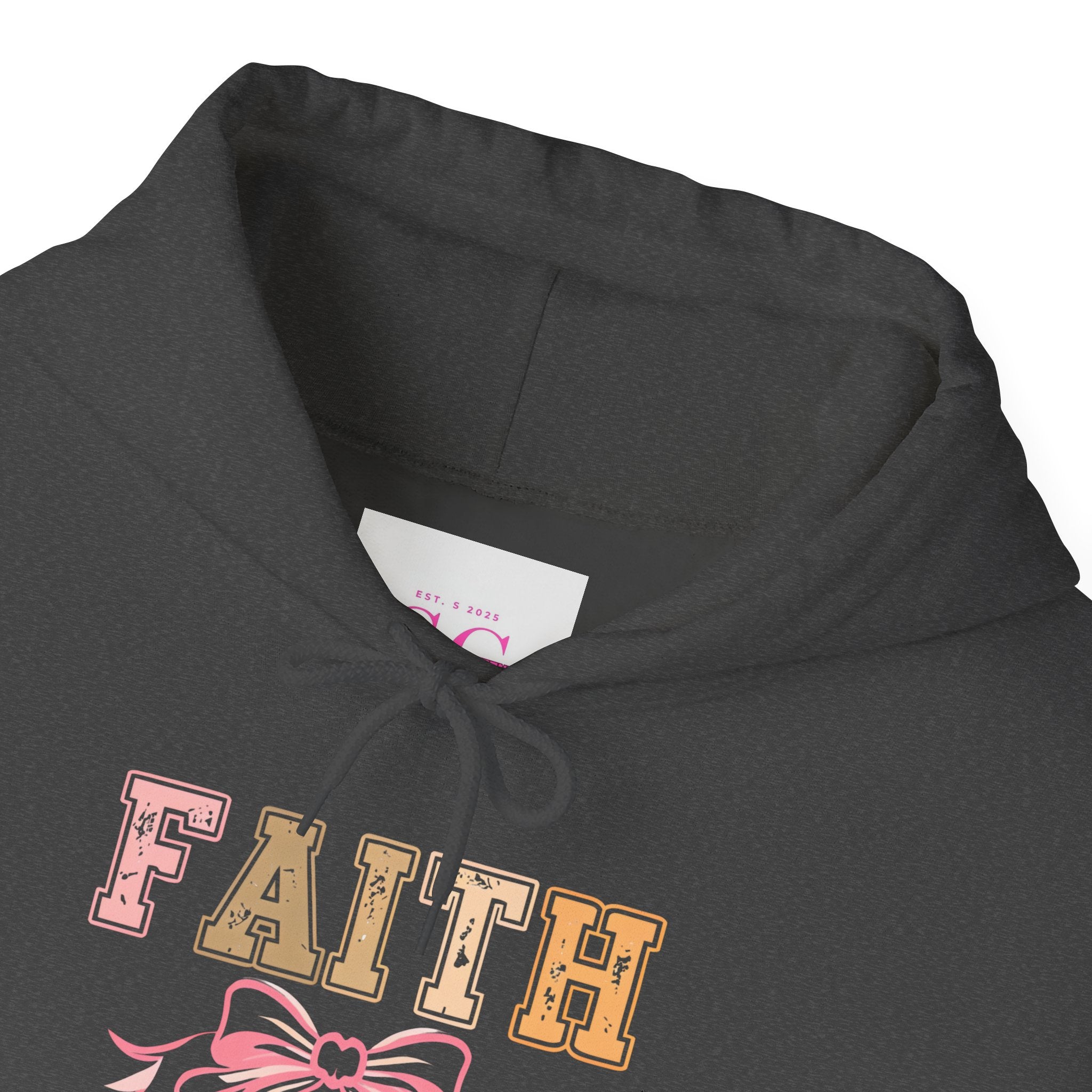 Faith-Inspired Unisex Hoodie – Cozy Spiritual Gift for Her, Everyday Wear, Faith Sweatshirt, Christian Apparel, Inspirational Gift
