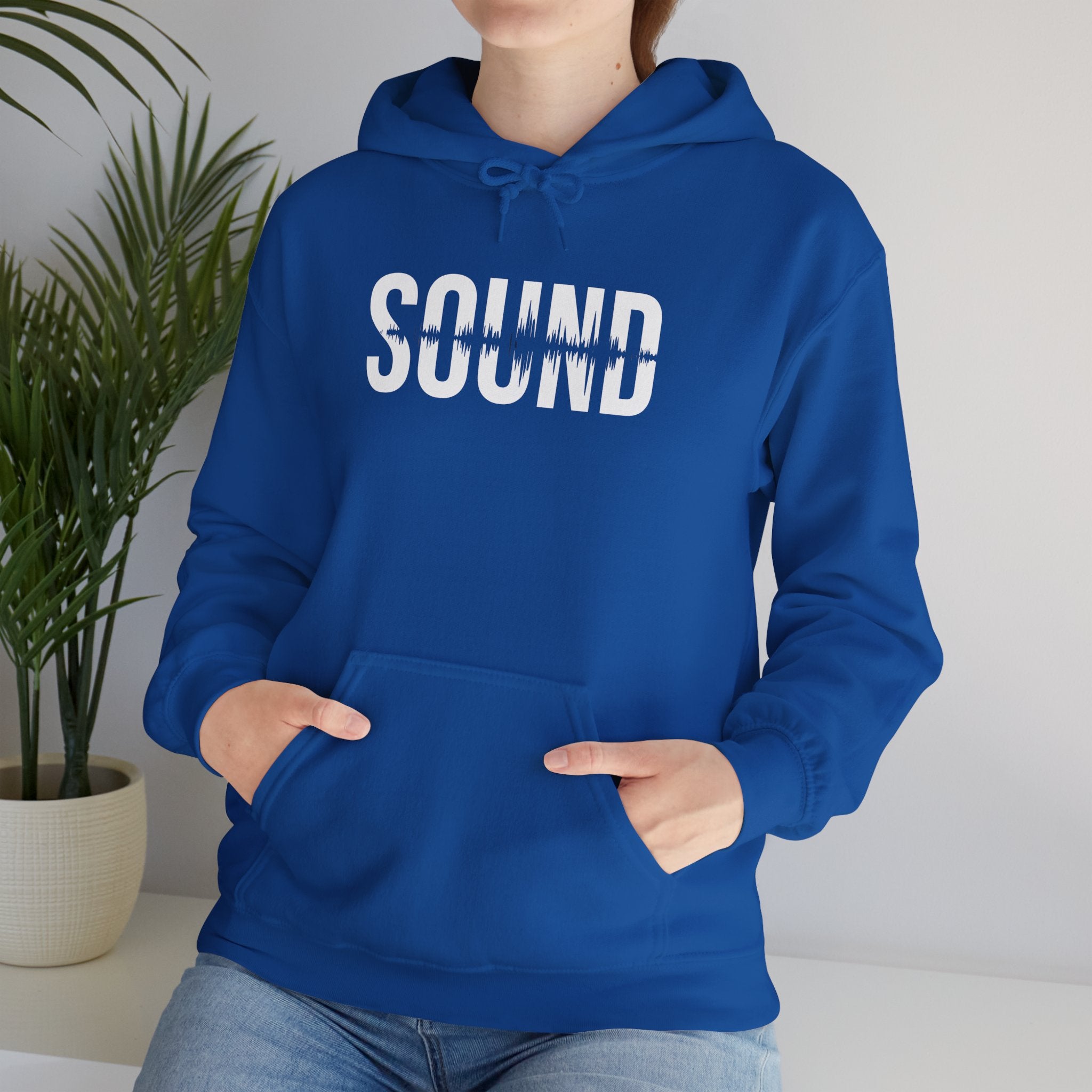Sound Hoodie for Music Lovers - Cozy Unisex Heavy Blend Sweatshirt