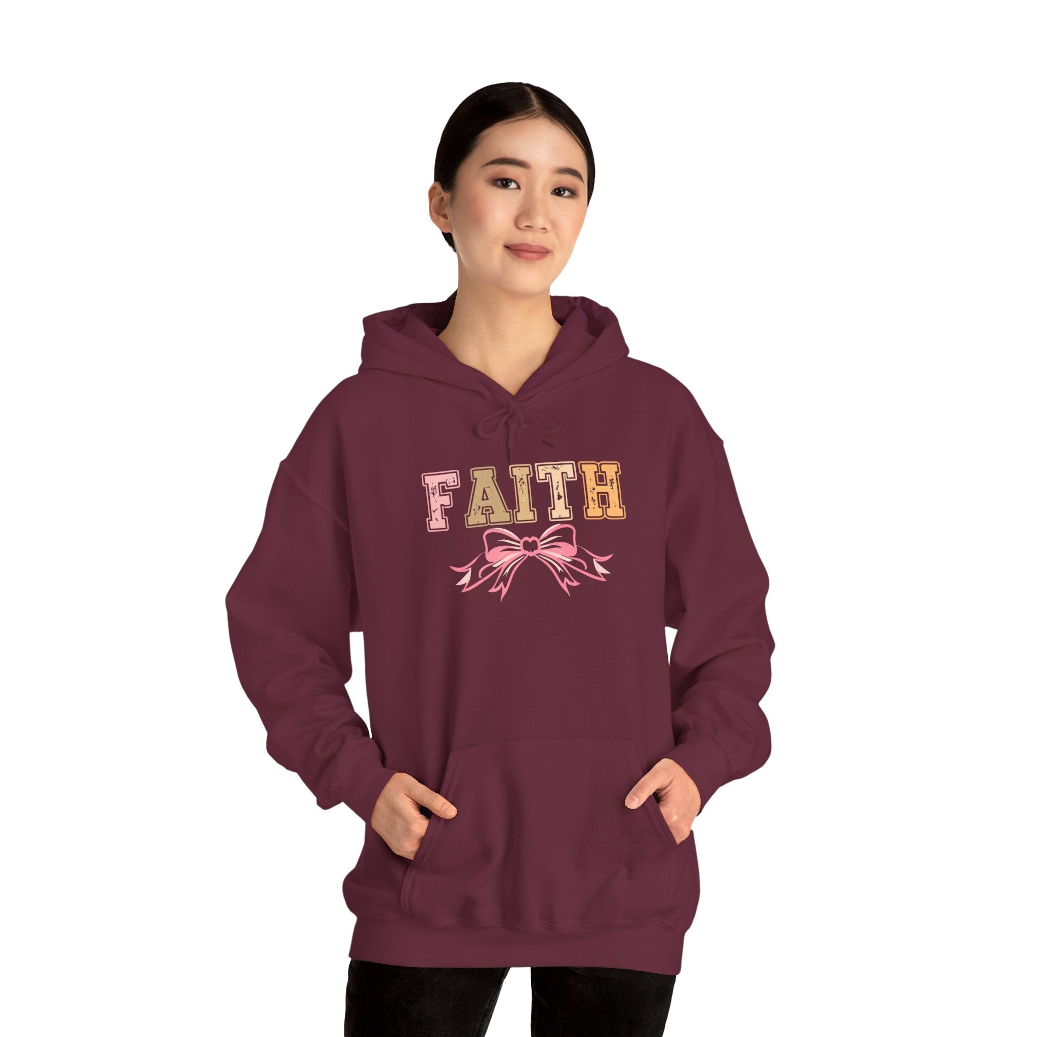 Faith-Inspired Unisex Hoodie – Cozy Spiritual Gift for Her, Everyday Wear, Faith Sweatshirt, Christian Apparel, Inspirational Gift