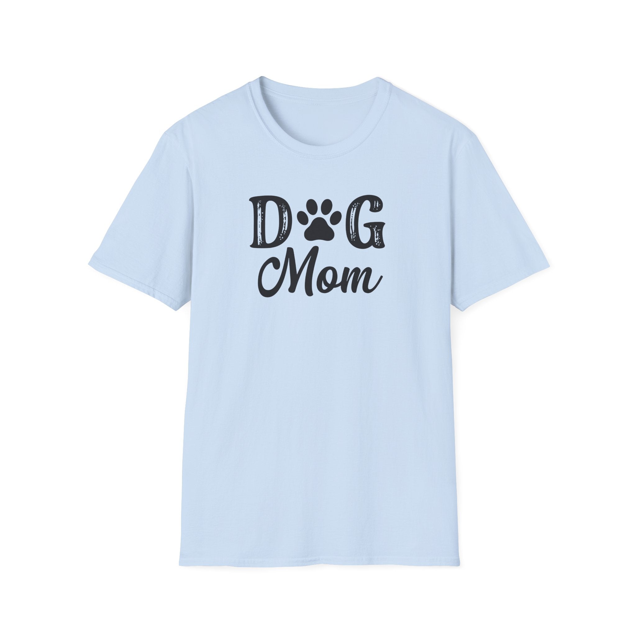 Dog Mom Unisex Softstyle T-Shirt - Comfy Pet Lover Tee