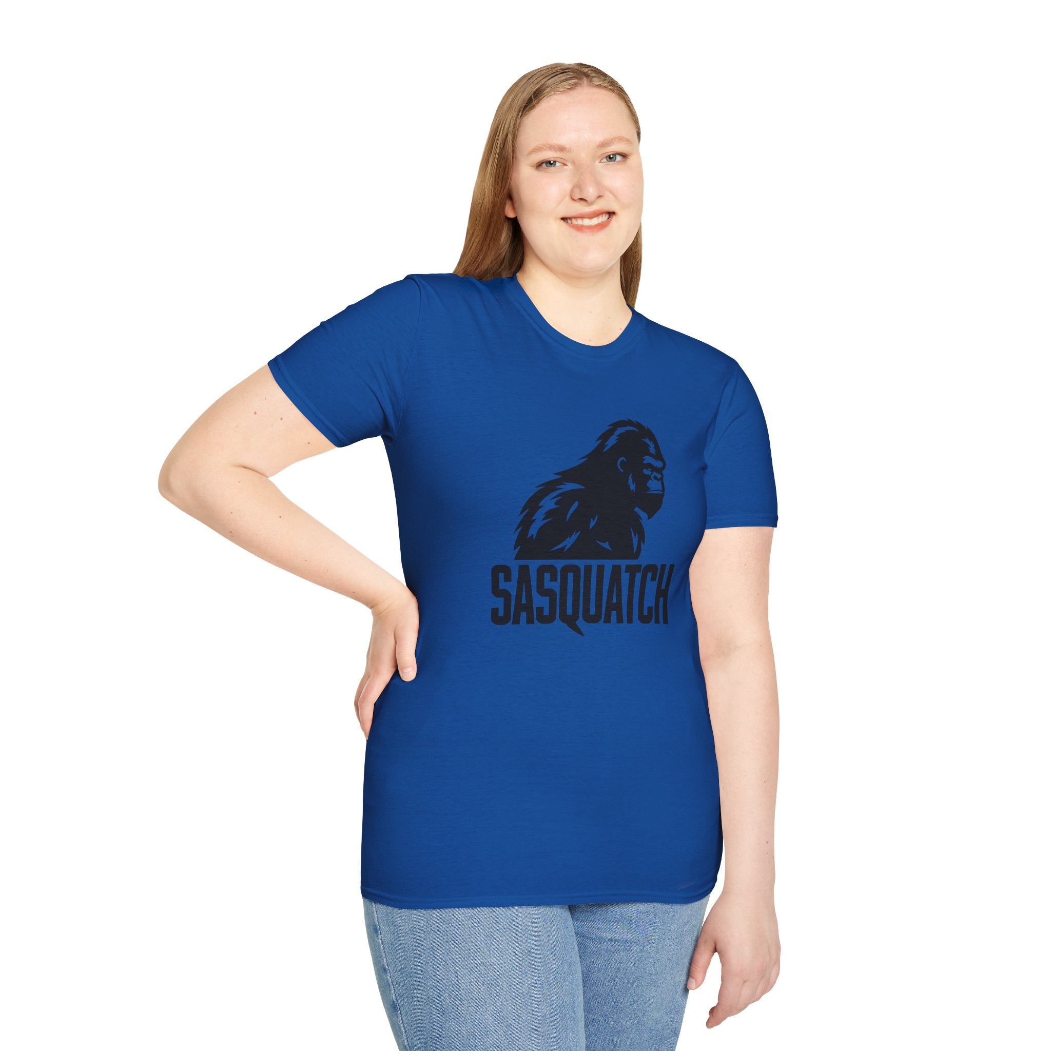 Sasquatch Graphic T-Shirt — Bigfoot Logo Tee for Outdoors & Cryptid Fans