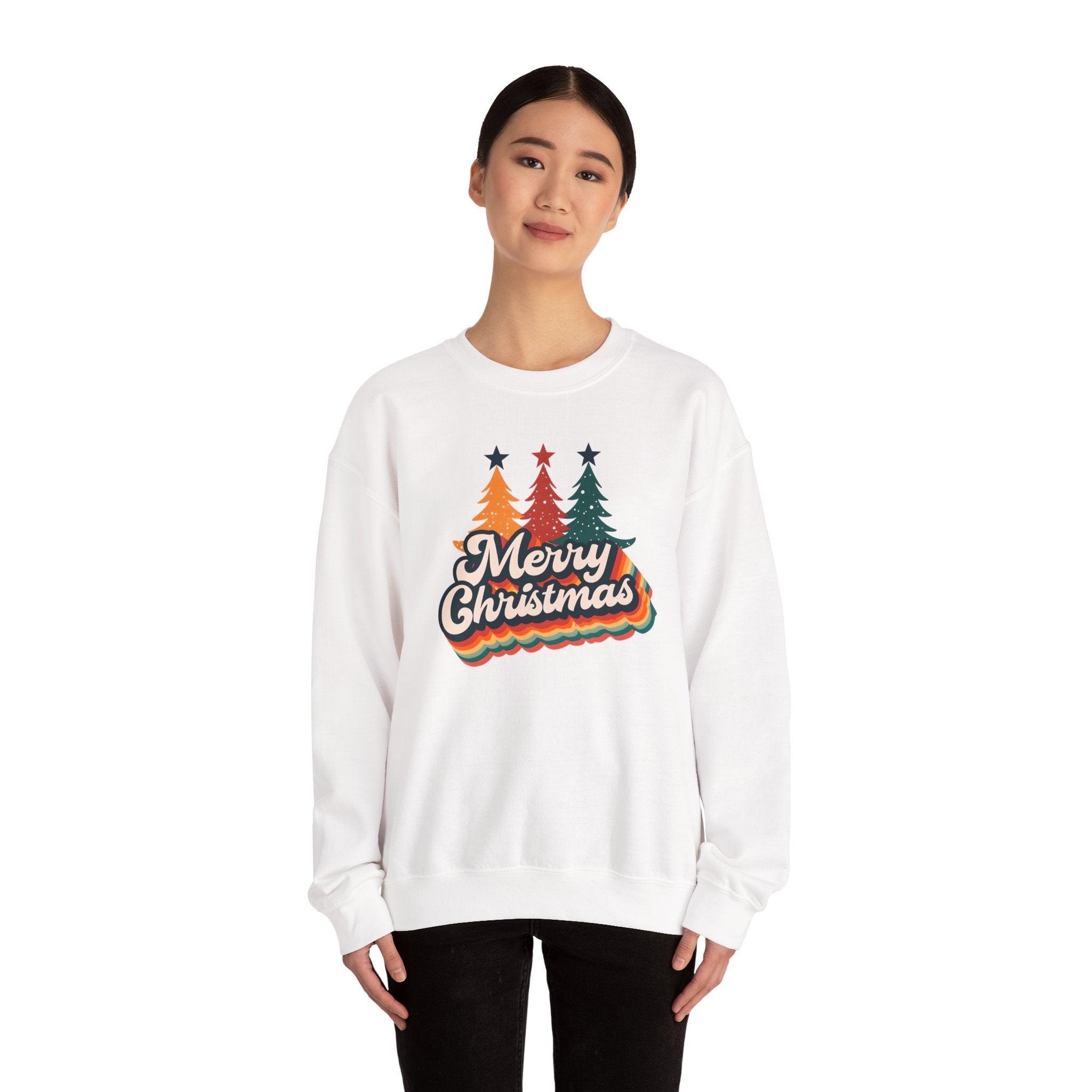 Merry Christmas Sweatshirt - Unisex Heavy Blend Crewneck