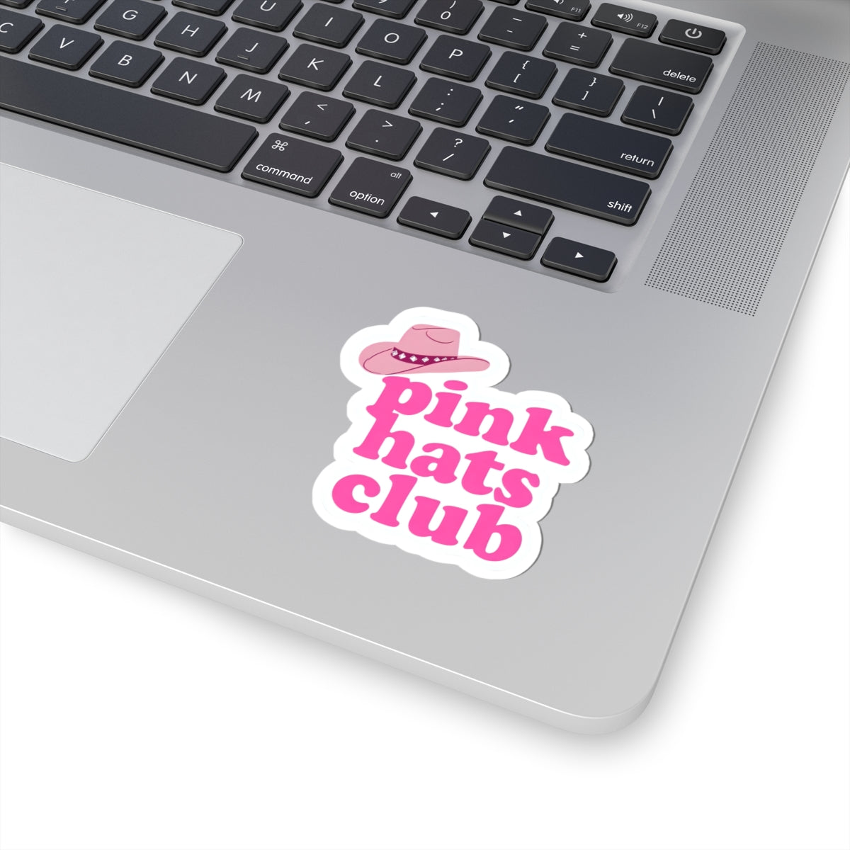 Pink Hats Club Kiss-Cut Stickers - Fun Accessories for Trendsetters