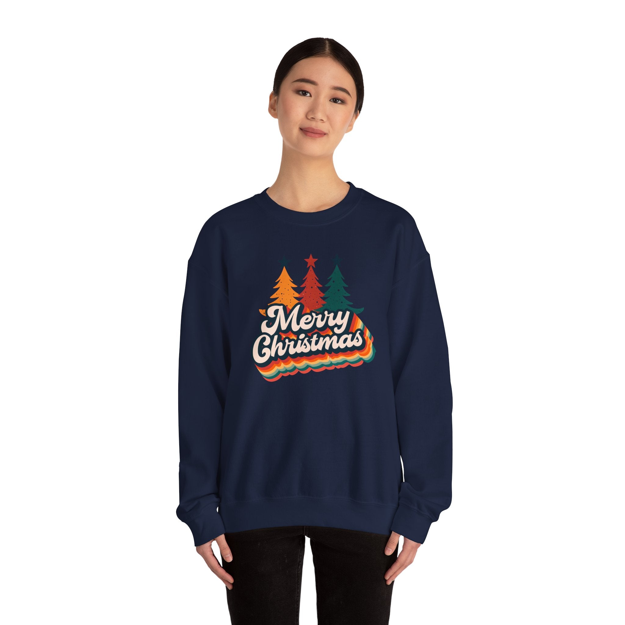 Merry Christmas Sweatshirt - Unisex Heavy Blend Crewneck