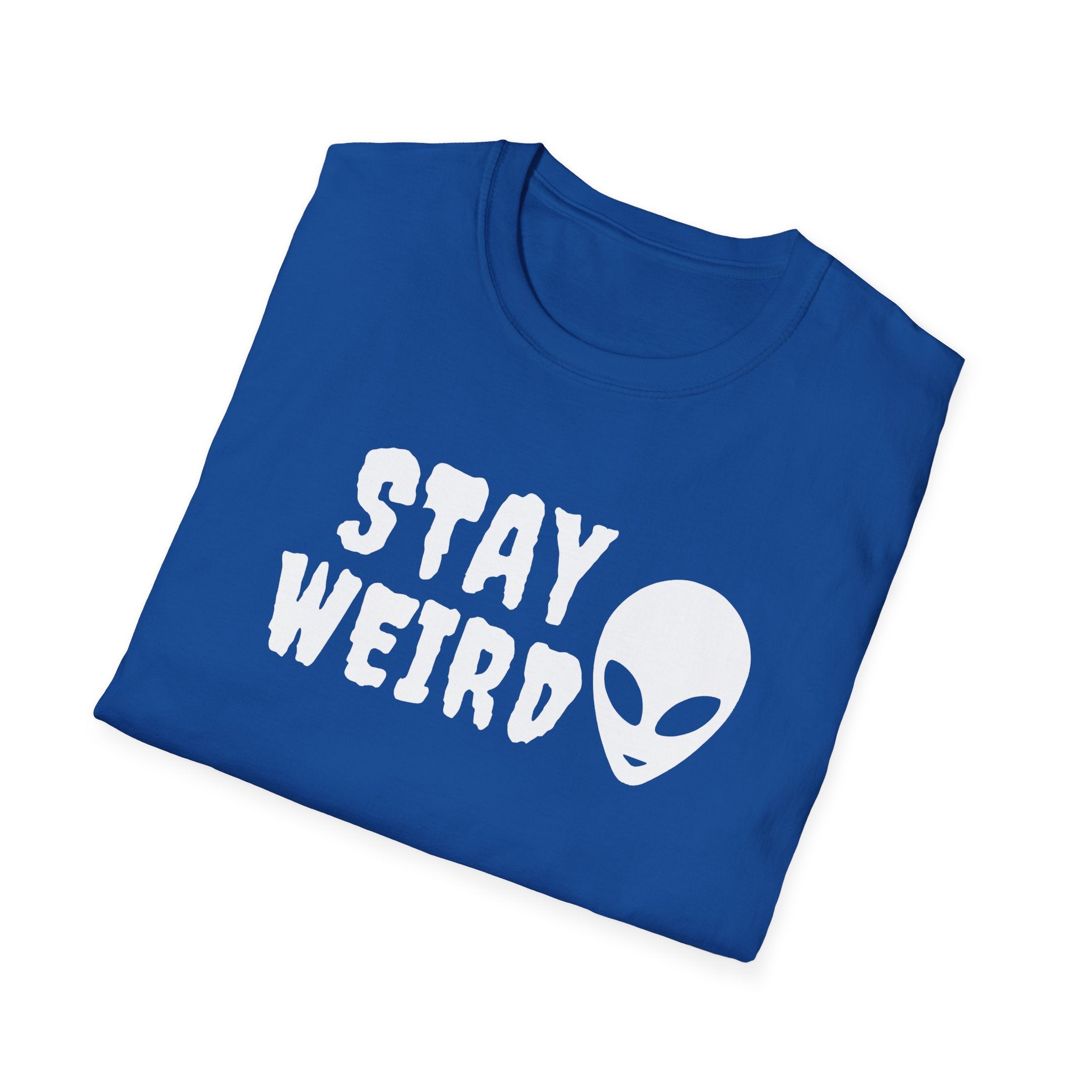 Stay Weird Unisex Softstyle T-Shirt