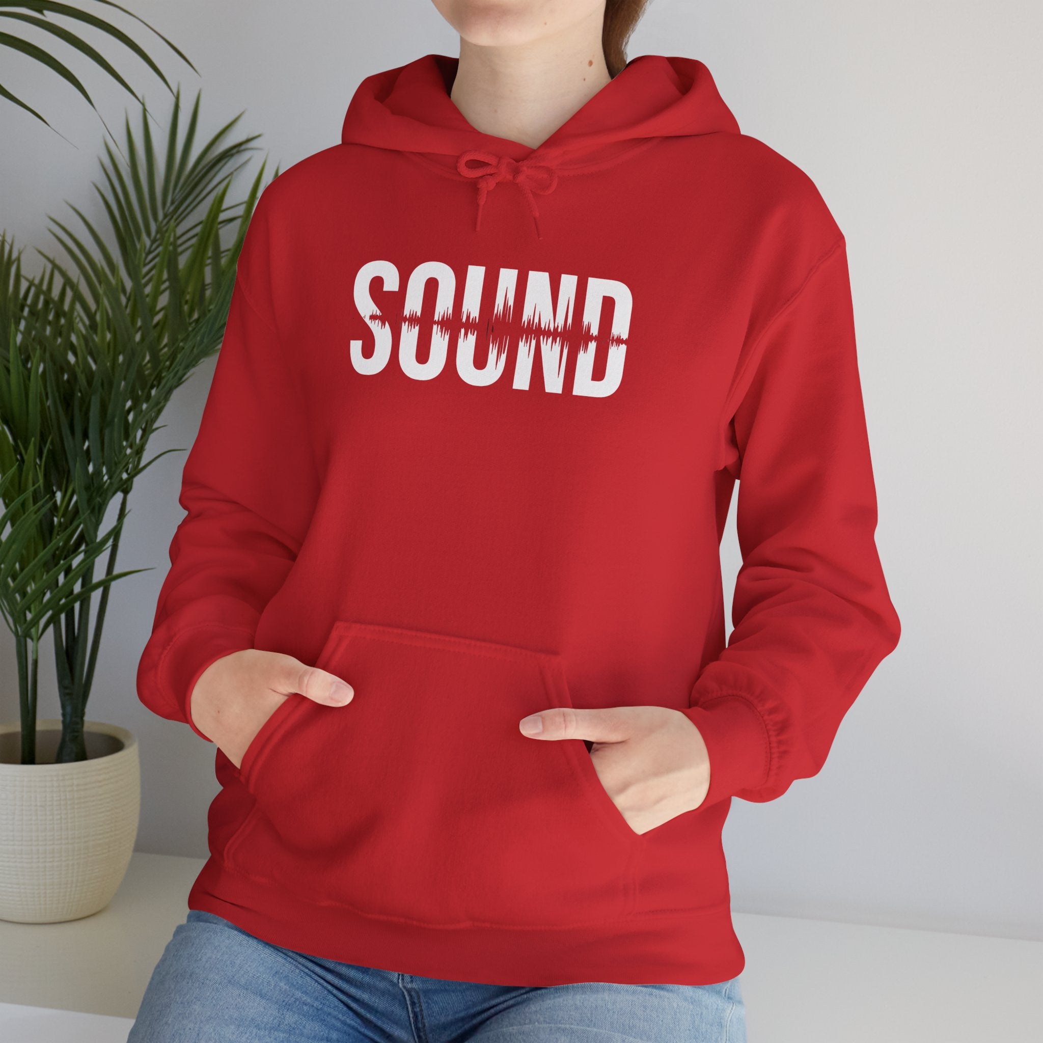 Sound Hoodie for Music Lovers - Cozy Unisex Heavy Blend Sweatshirt