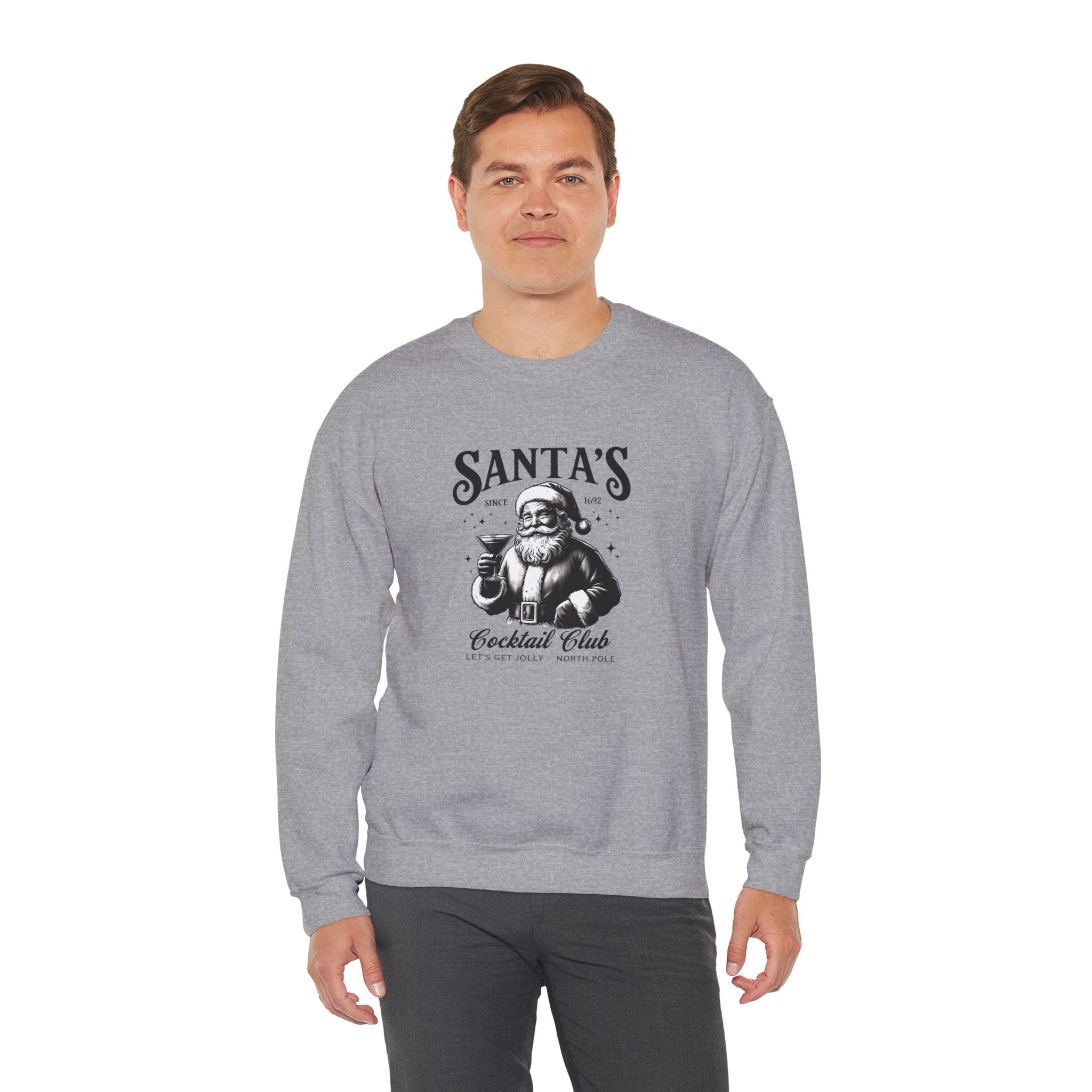 Santa's Cocktail Club Sweatshirt
