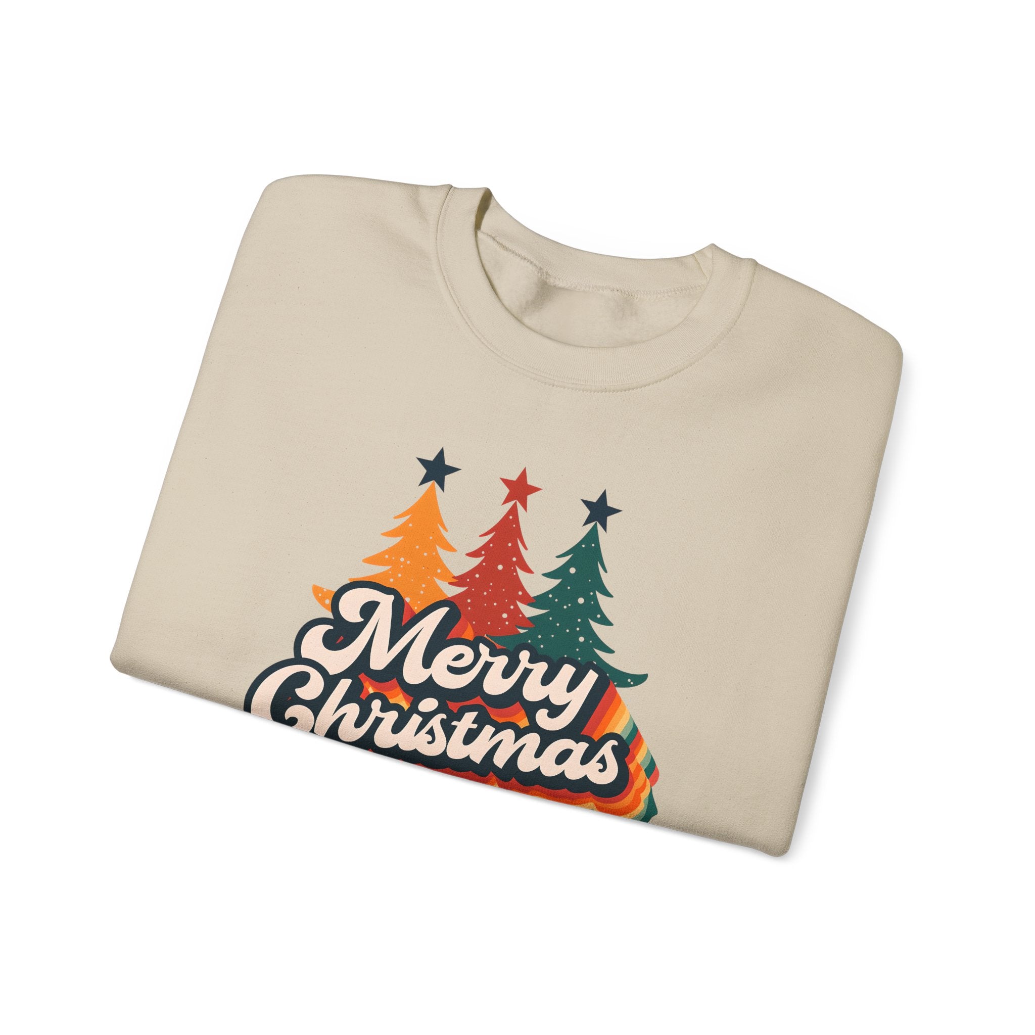 Merry Christmas Sweatshirt - Unisex Heavy Blend Crewneck