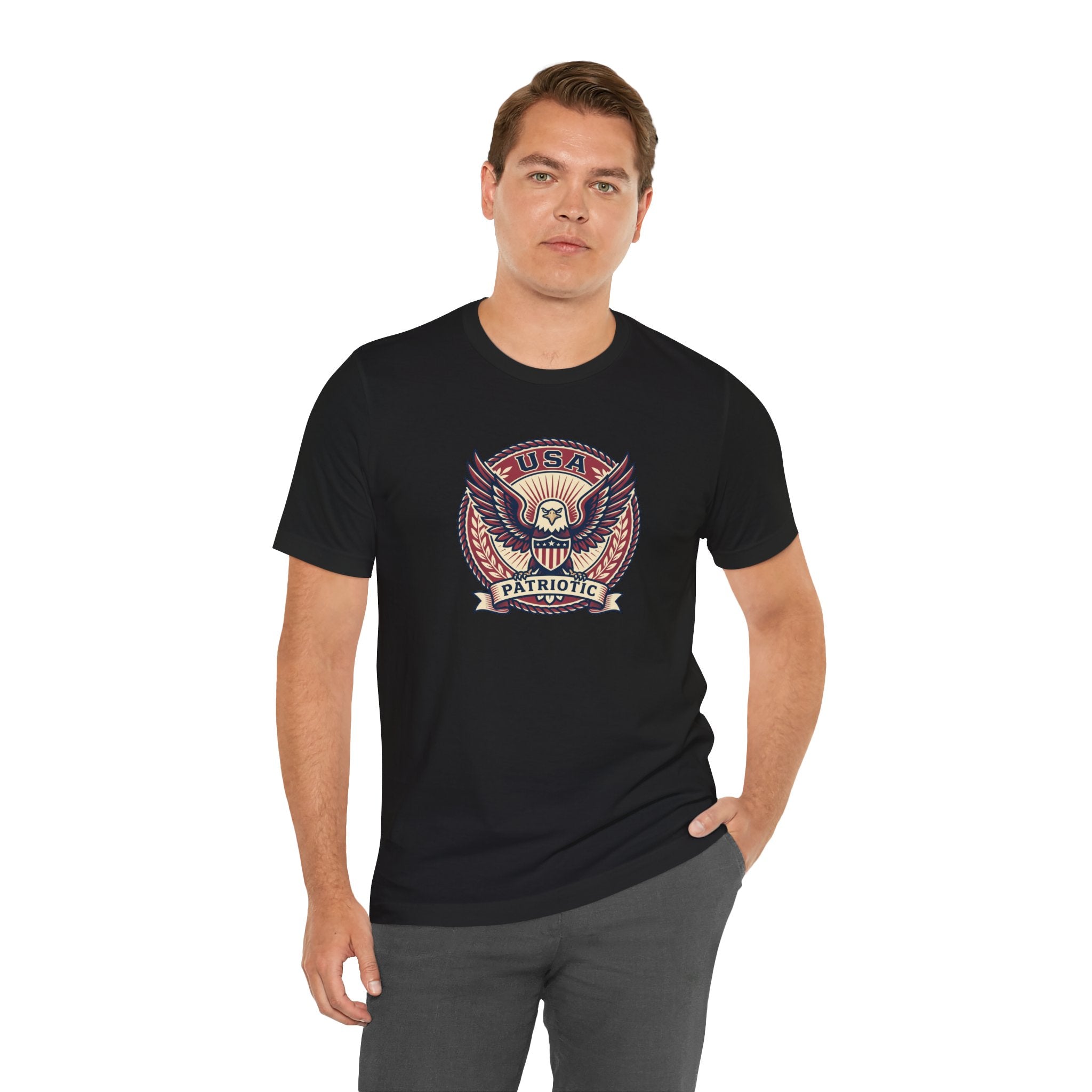 Patriotic USA Eagle Tee — "USA Patriotic" Graphic T-Shirt