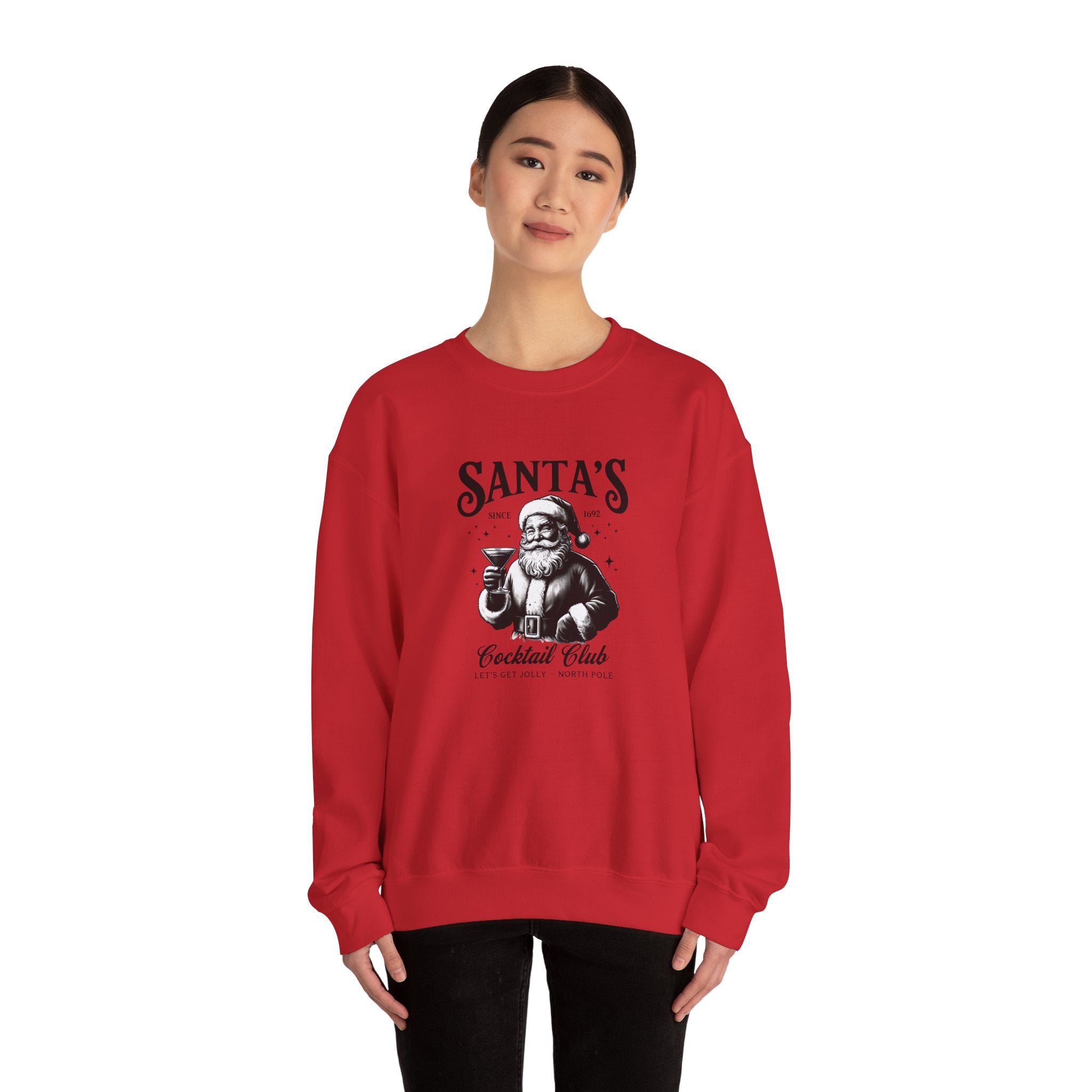 Santa's Cocktail Club Sweatshirt
