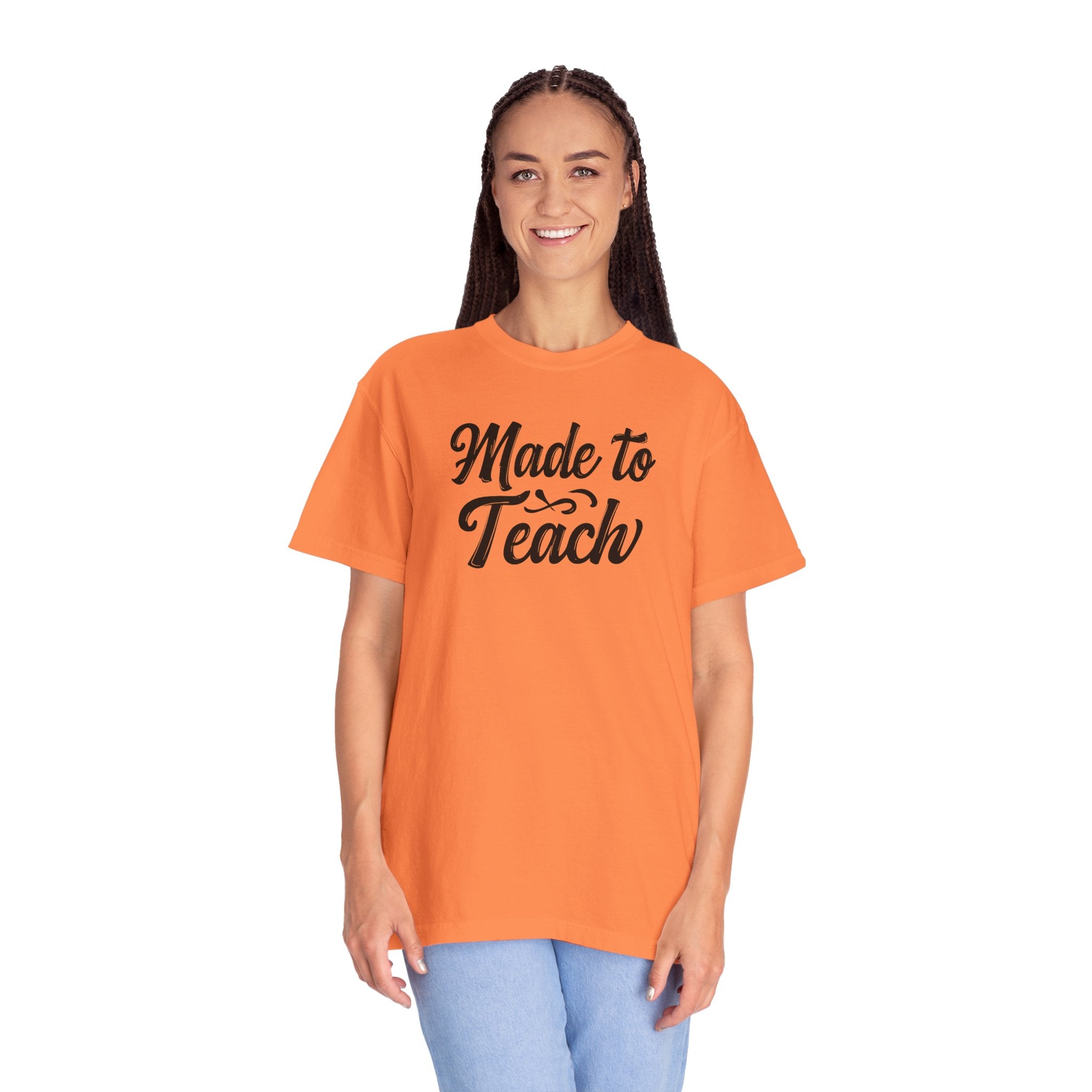 Made to Teach Unisex Garment-Dyed T-Shirt