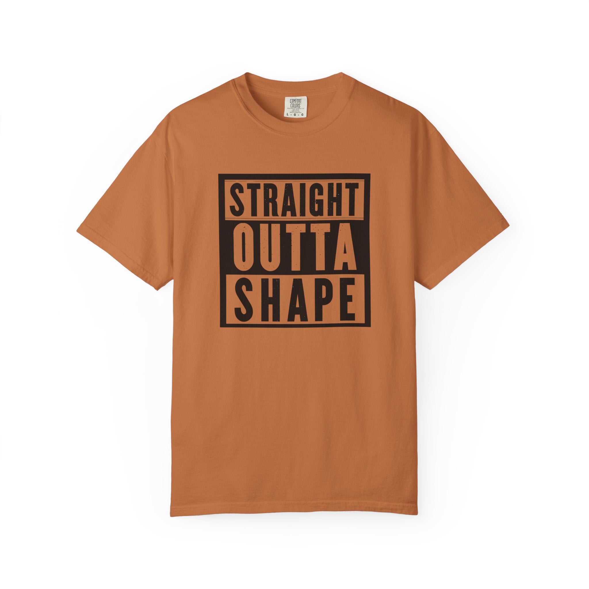 Shape Distorted Unisex Garment-Dyed T-shirt