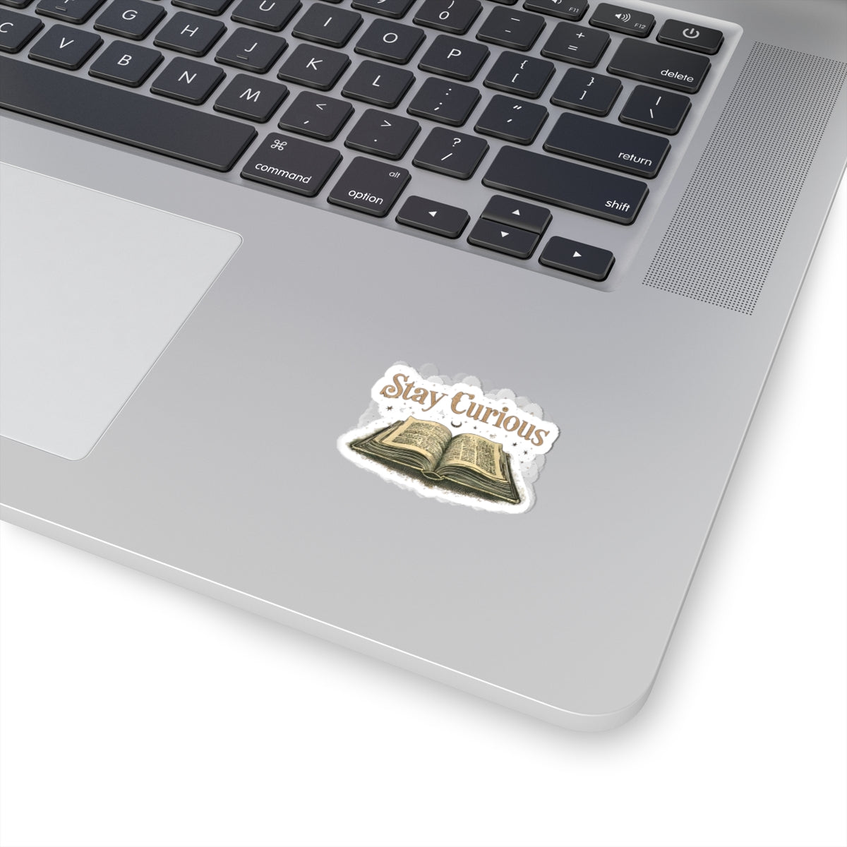 Stay Curious Book-themed Kiss-Cut Stickers | Perfect for Journals, Laptops, Water Bottles, Gifts, and More!