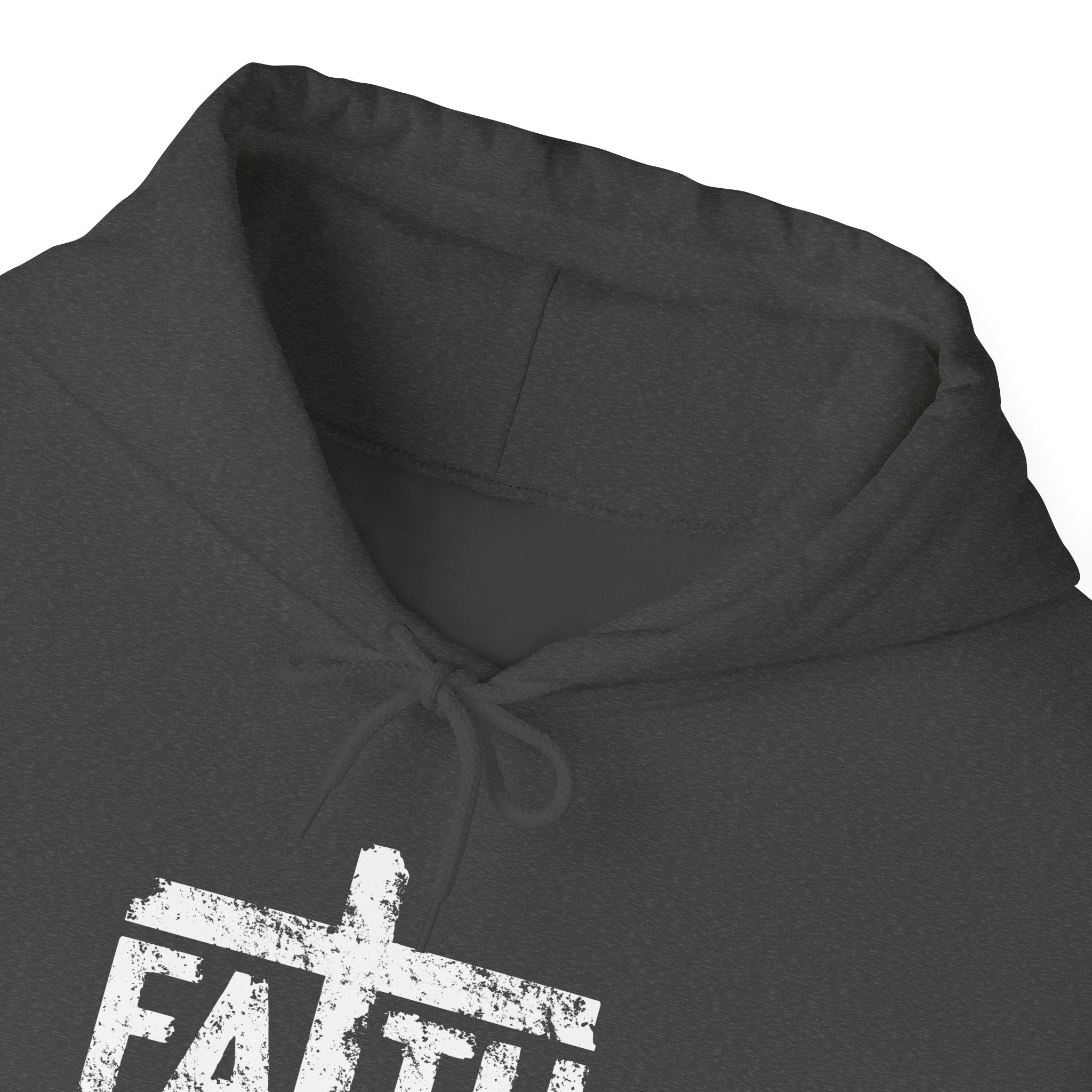 Faith Hoodie, Inspirational Sweatshirt for Men and Women, Cozy Pullover for Church, Gifts for Believers, Religious Apparel